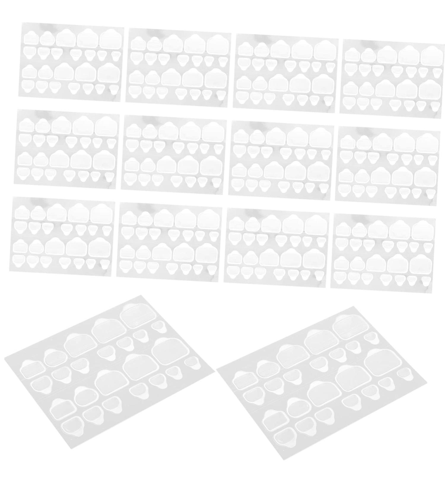 PLAFOPE 20 Sheets Sticker Nails Glue Nail Artificial Nails Medium Length Nail Glue for Acrylic Nails Nail Tape for Press on Nails Nail Glue Stickers for Press on Nails Nail Adhesive - Buy Online on GoSupps.com