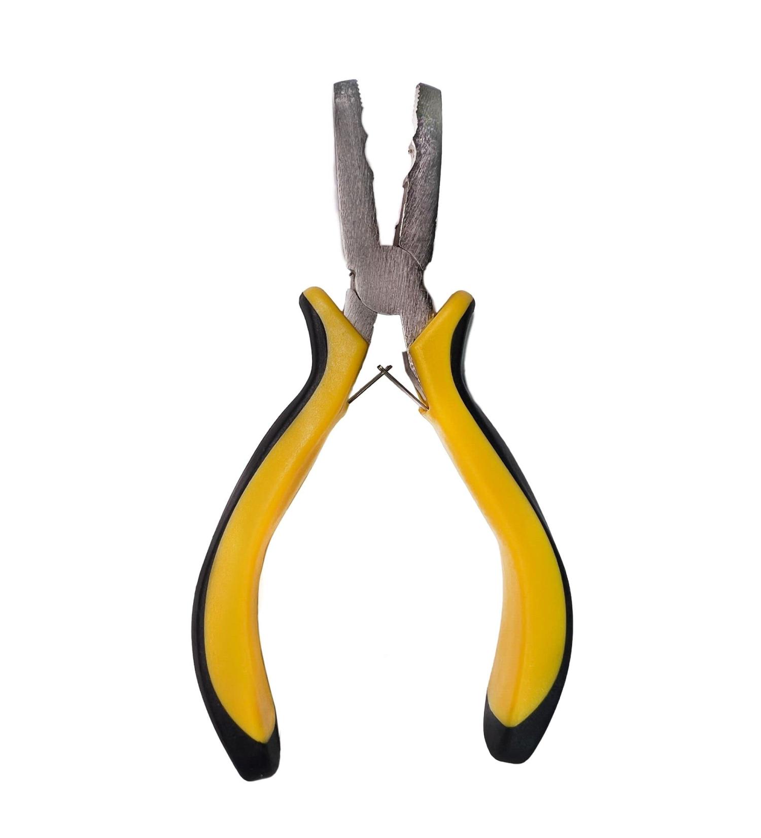Hair2Heart Microring Extensions Pliers - Yellow Hair Extensions Attachment & Removal Tool - Buy Online on GoSupps.com