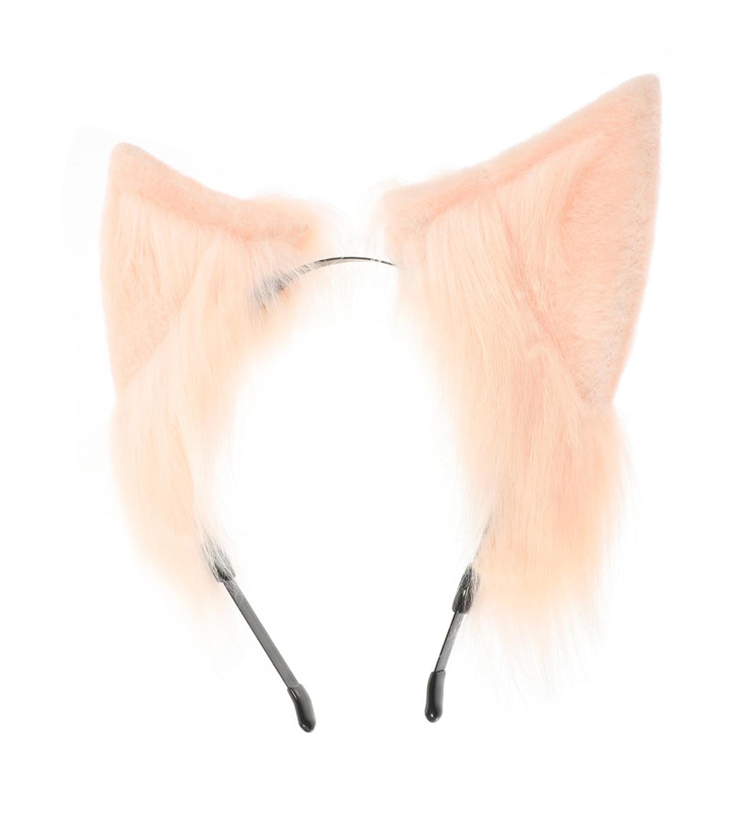 POPETPOP Furry Fox Ears Headband Headbands Hair Ties Animal Headband Cat Accessories Cat Headband Hair Accessories for Headband for Teens Fabric 's Set Ear Cat Ear Hair Hoop - Buy Online on GoSupps.com
