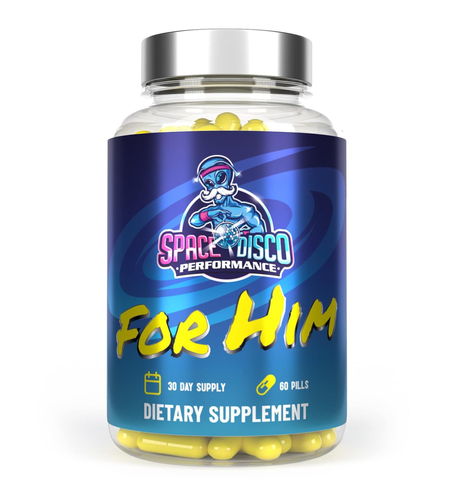Too Hard Pill for Men - Increase Confidence, Stamina, Energy | Horny Goat Weed | Made in USA (60 Pills) - Buy Online on GoSupps.com