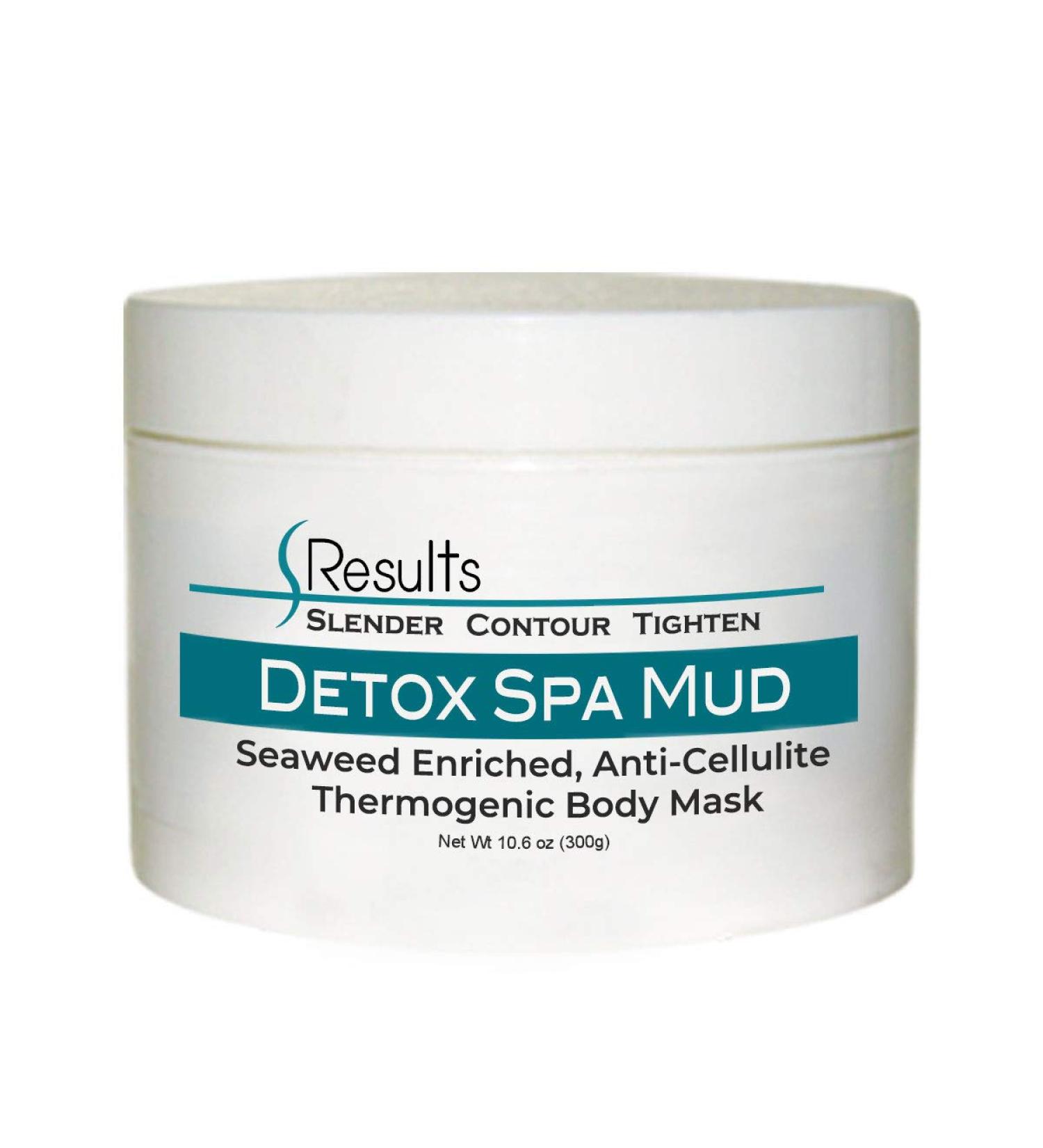 Detox Spa Mud Seaweed Enriched Anti-Cellulite Body Mask for Toning Tightening and Improving Skin Health - Buy Online on GoSupps.com