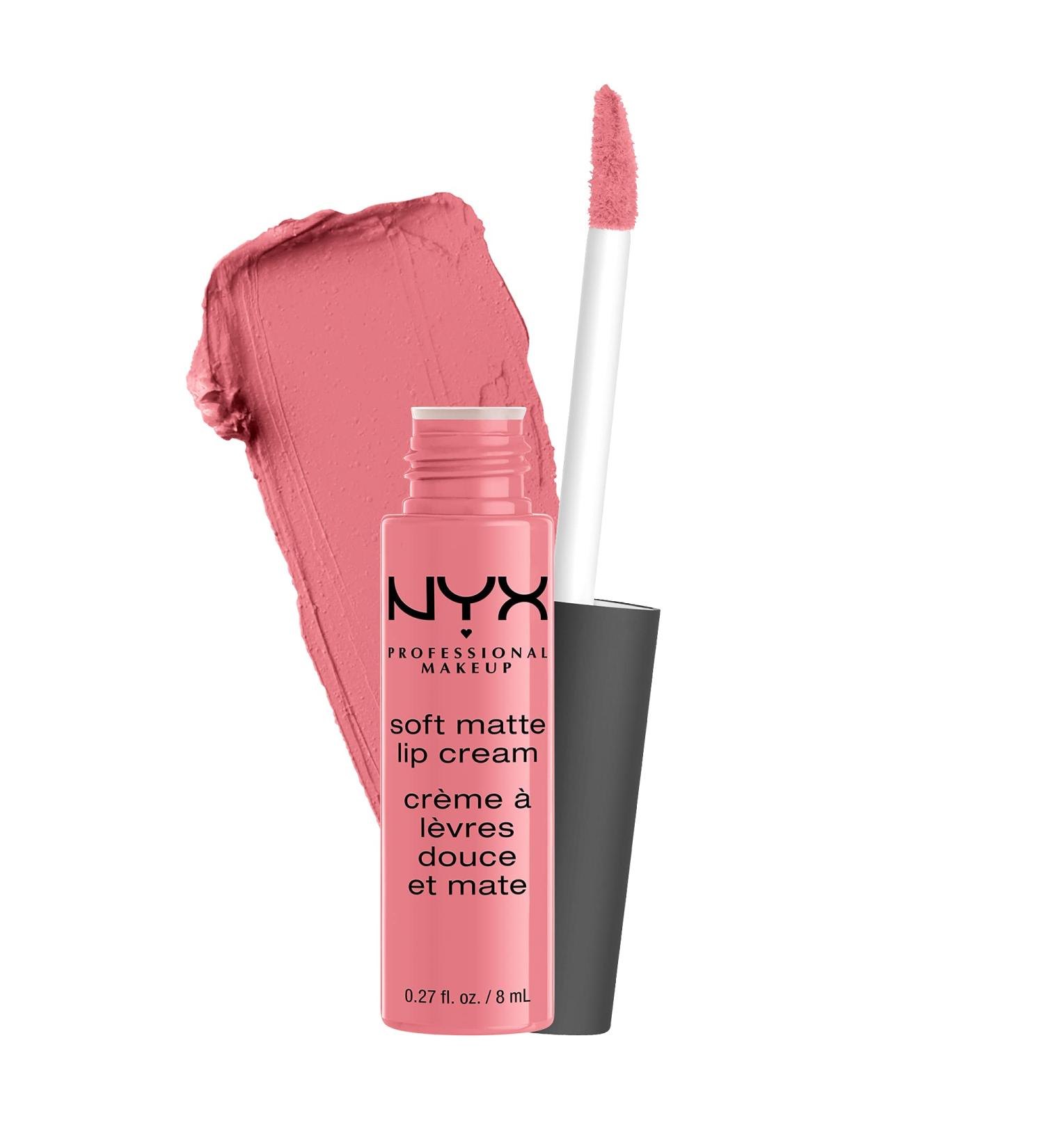 NYX Soft Matte Lip Cream in Cyprus - Light Pastel Pink | 0.27 Fl Oz - Buy Online on GoSupps.com