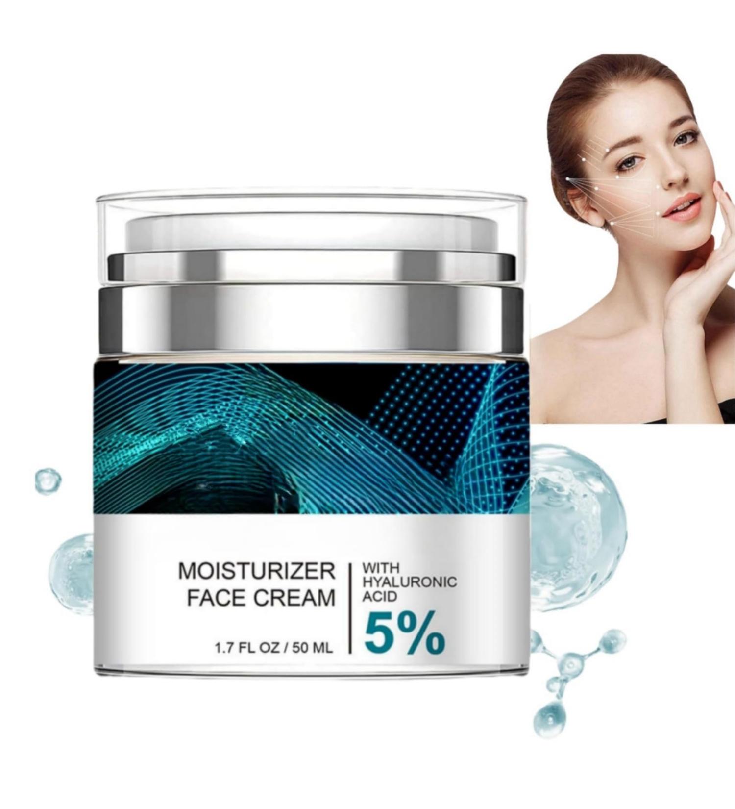 Retin-ol Colla-gen Cream With 5% Hyaluronic Acid Anti Aging Cream Anti Wrinkle Face Cream Hyaluronic Acid Moisturizer Nourishing Face Cream For Effective Wrinkle Smoothing Night Cream For Women - Buy Online on GoSupps.com