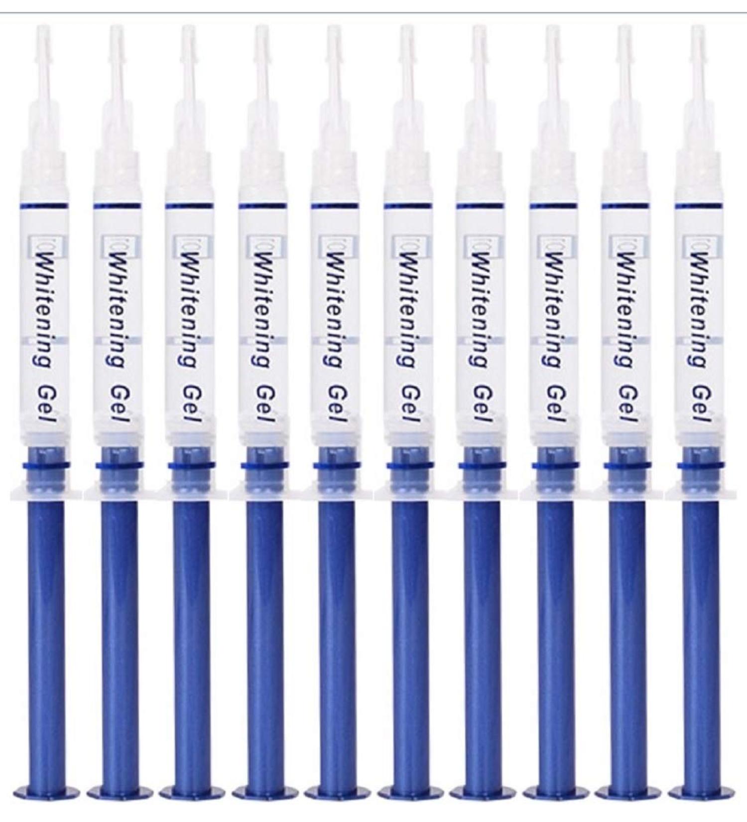 ProDental Teeth Whitening Gel Syringe Refill 10 Pack | 35% Carbamide Peroxide | 60 Treatments | Fast Results | Safe for Sensitive Teeth - Buy Online on GoSupps.com
