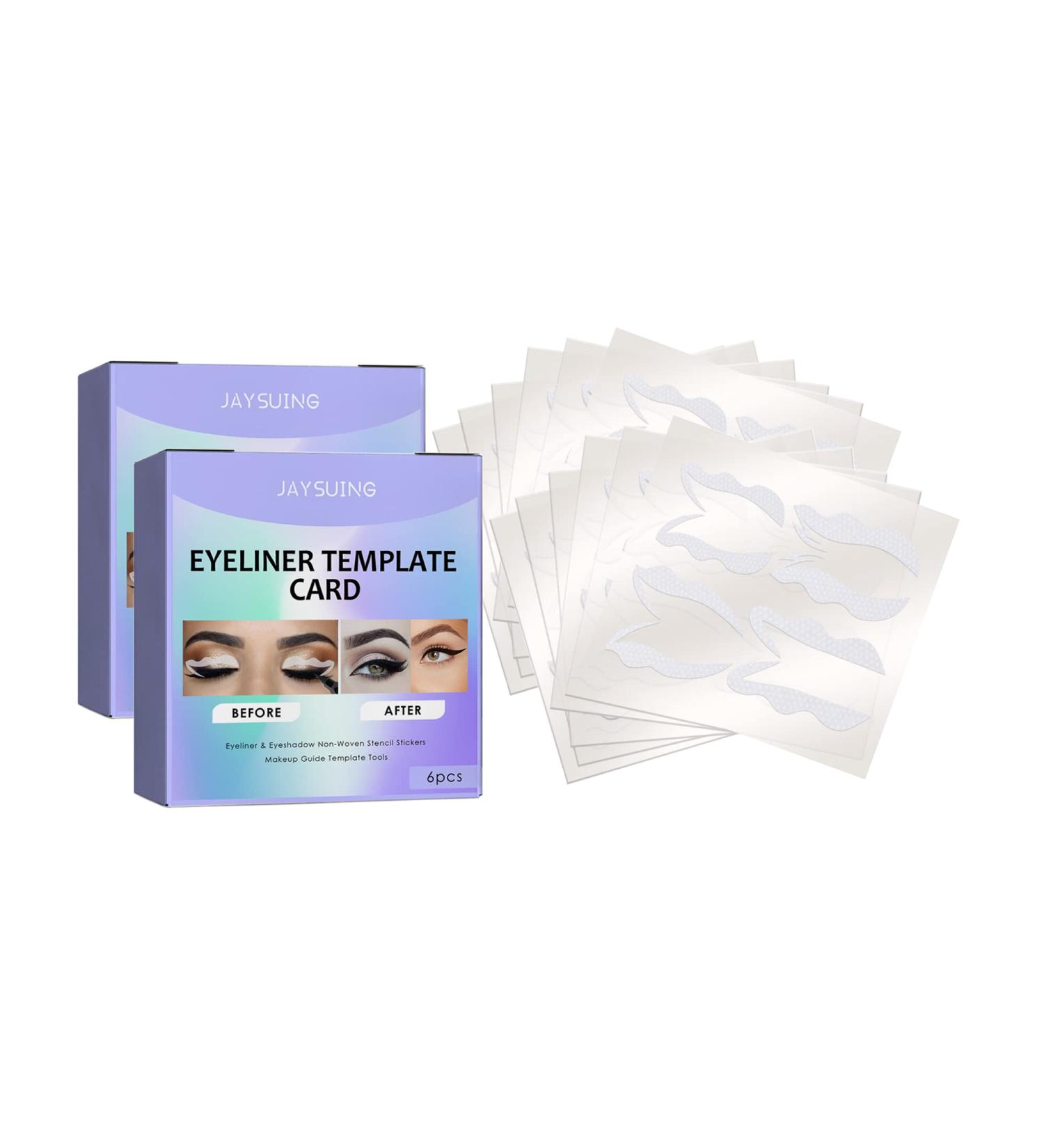 2 box eyeliner pencil template Cat eyeliner pencil template Starter quick makeup tool Winged eyeliner pencil template - Buy Online on GoSupps.com