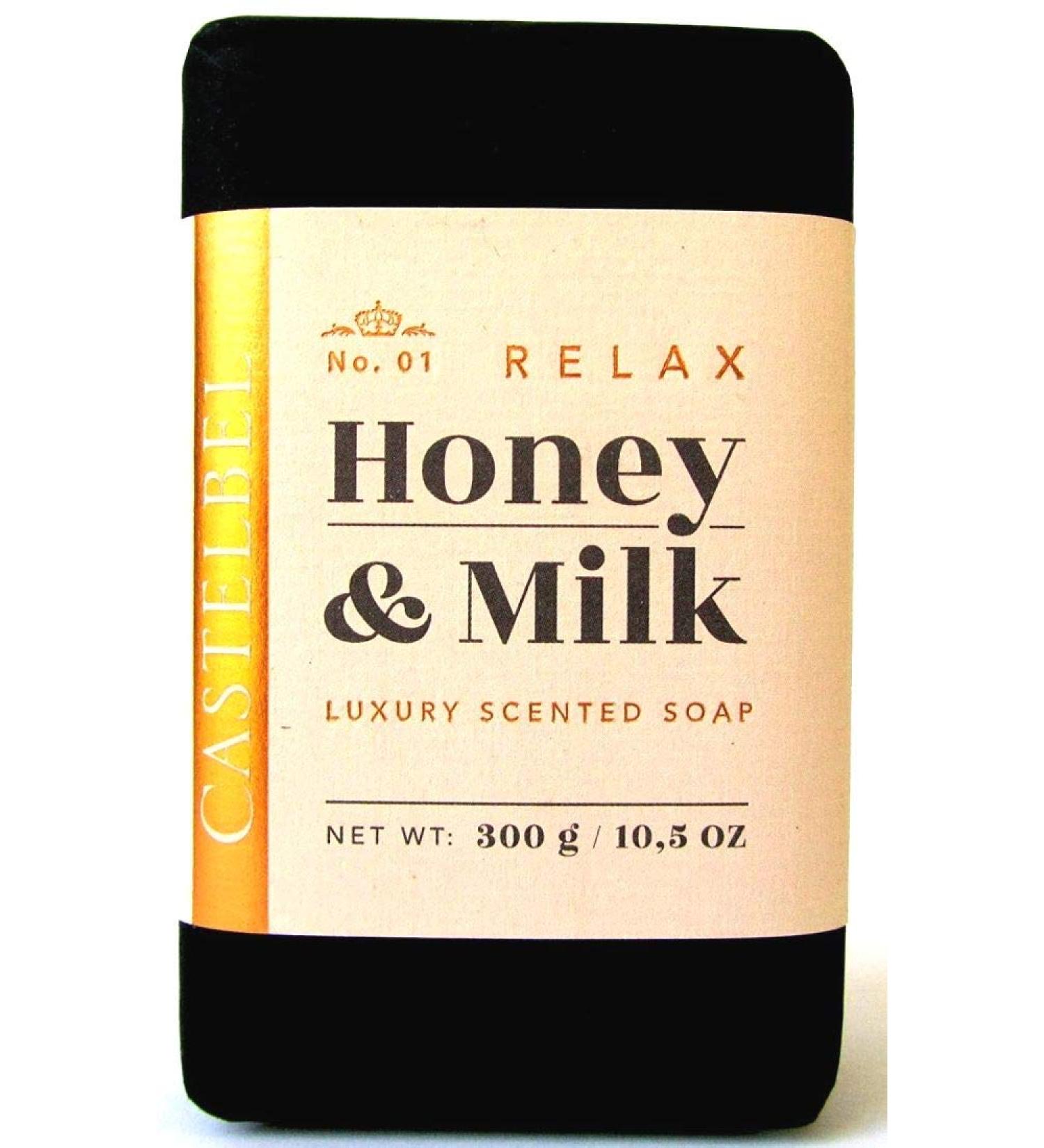 Buy Castelbel Relax Honey & Milk Luxury Scented Soap Bar | Best International Shipping - Buy Online on GoSupps.com