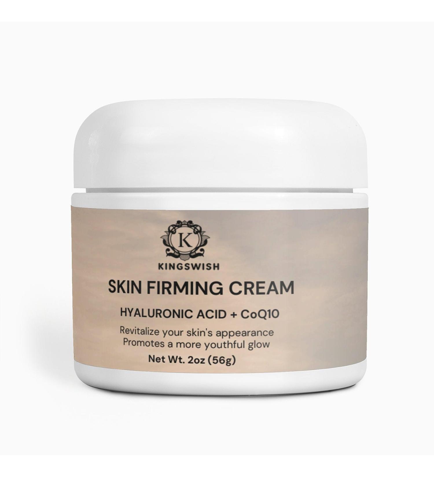 Kingswish Skin Firming Cream with Hyaluronic Acid + CoQ10 2 oz