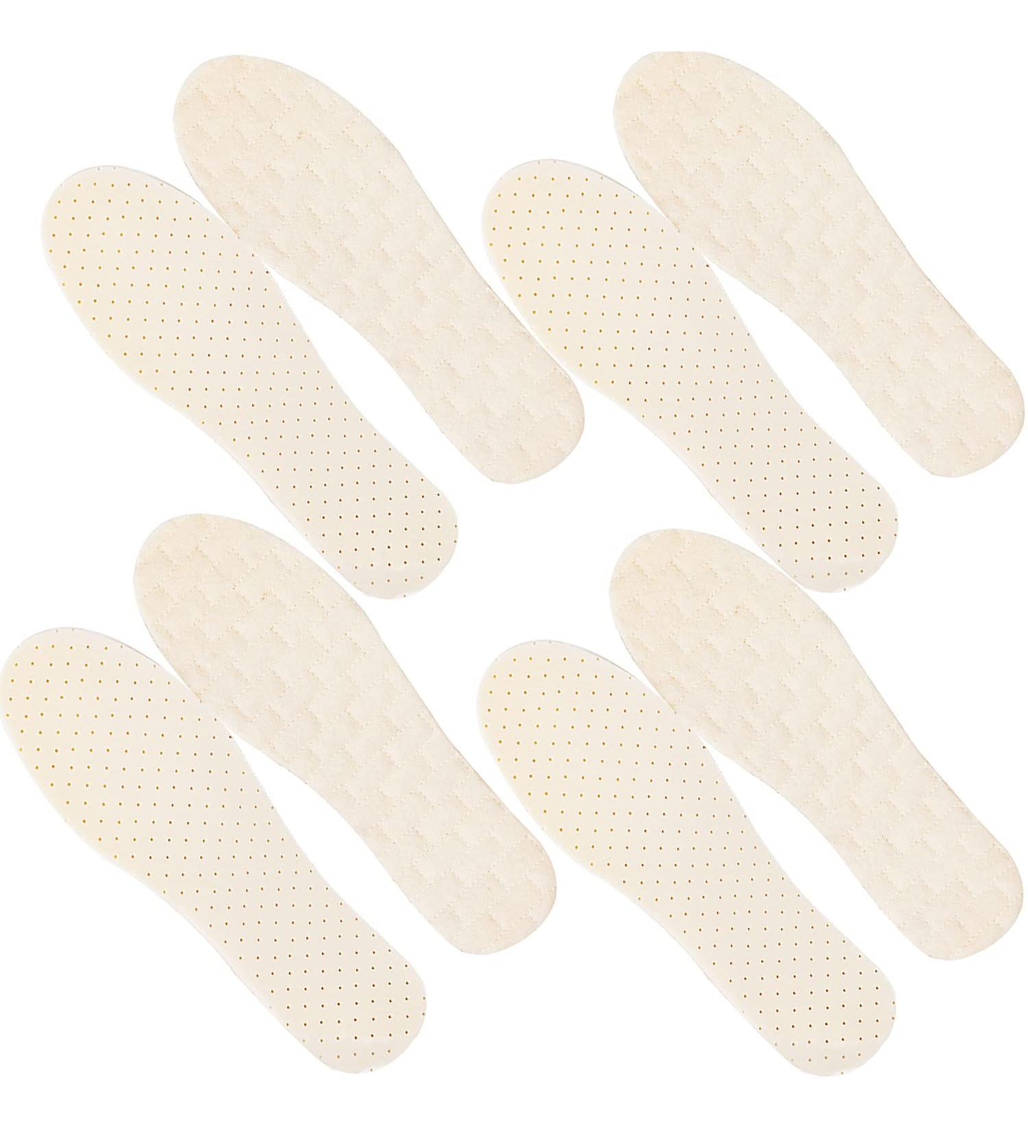 100% Wool Winter Insole | Super Soft Deodorant Latex | Warm & Plush | High Elasticity | Shock Absorption | Men & Women | Cut-to-Fit (24.5cm) - Buy Online on GoSupps.com