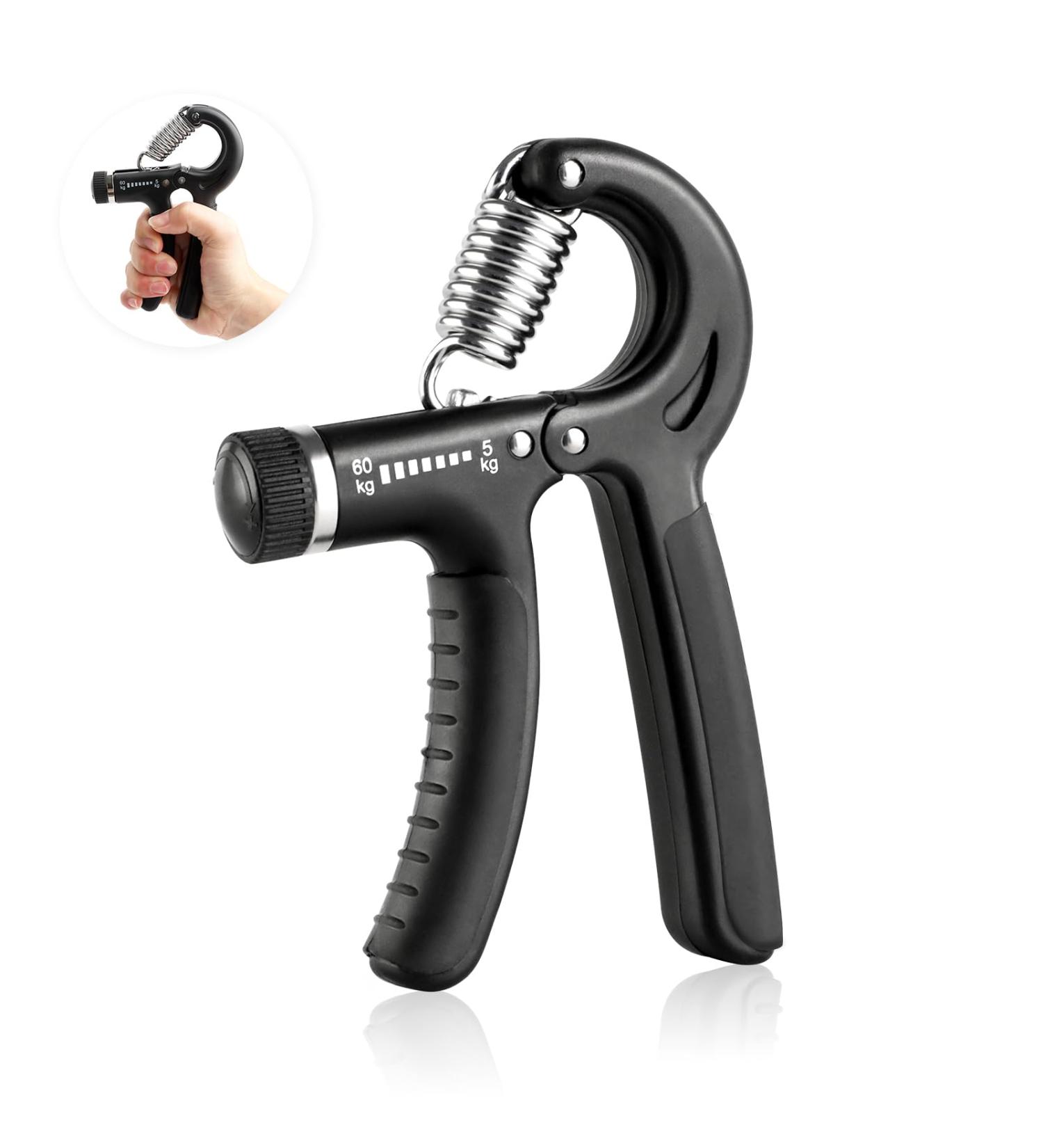 MXTIMWAN Adjustable Hand Trainer - Forearm Grip Strengthener for Athletes | 5-60kg Resistance | Enhance Hand Muscles & Recovery - Buy Online on GoSupps.com