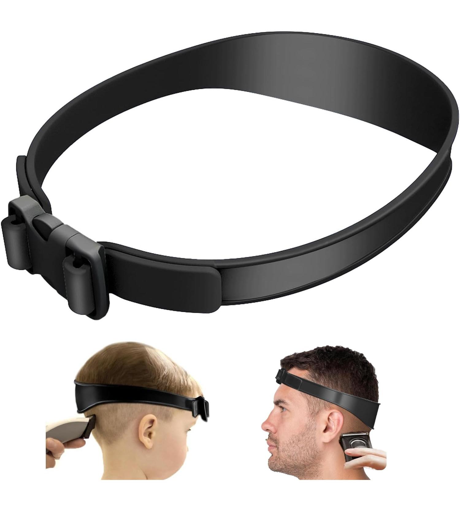Adjustable Silicone Hair Cutting Edge Template | DIY Haircut Tool for Perfect Neck Hairline | Professional Hair Cutting Aid - Buy Online on GoSupps.com