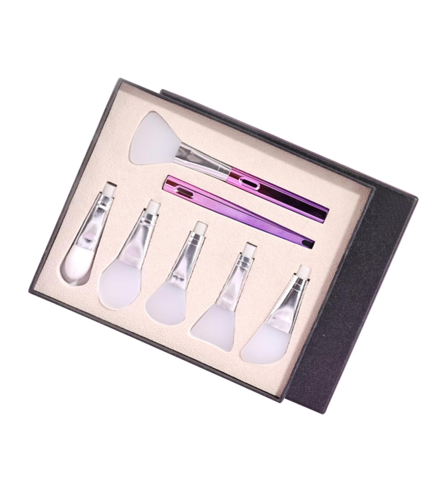 2 Sets Brush Set Face Spatula Skin Care Tool Skin Treatment Brush Brush for Applying Soft Fur Applicator Makeup Brush Adjust Face Abs - Buy Online on GoSupps.com