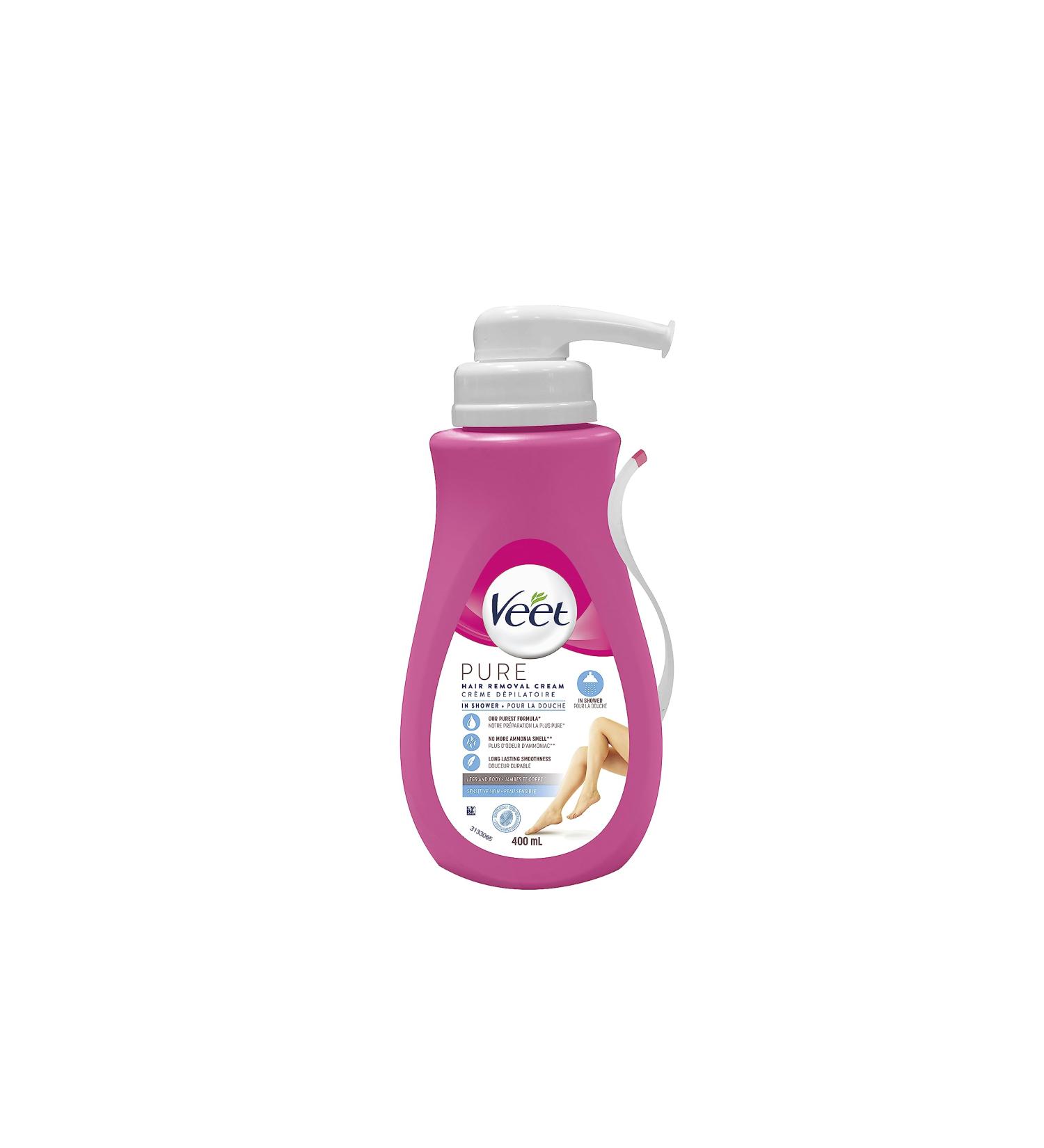 VEET Silk & Fresh In Shower Hair Removal Cream for Sensitive Skin - International Shipping Available - Buy Online on GoSupps.com
