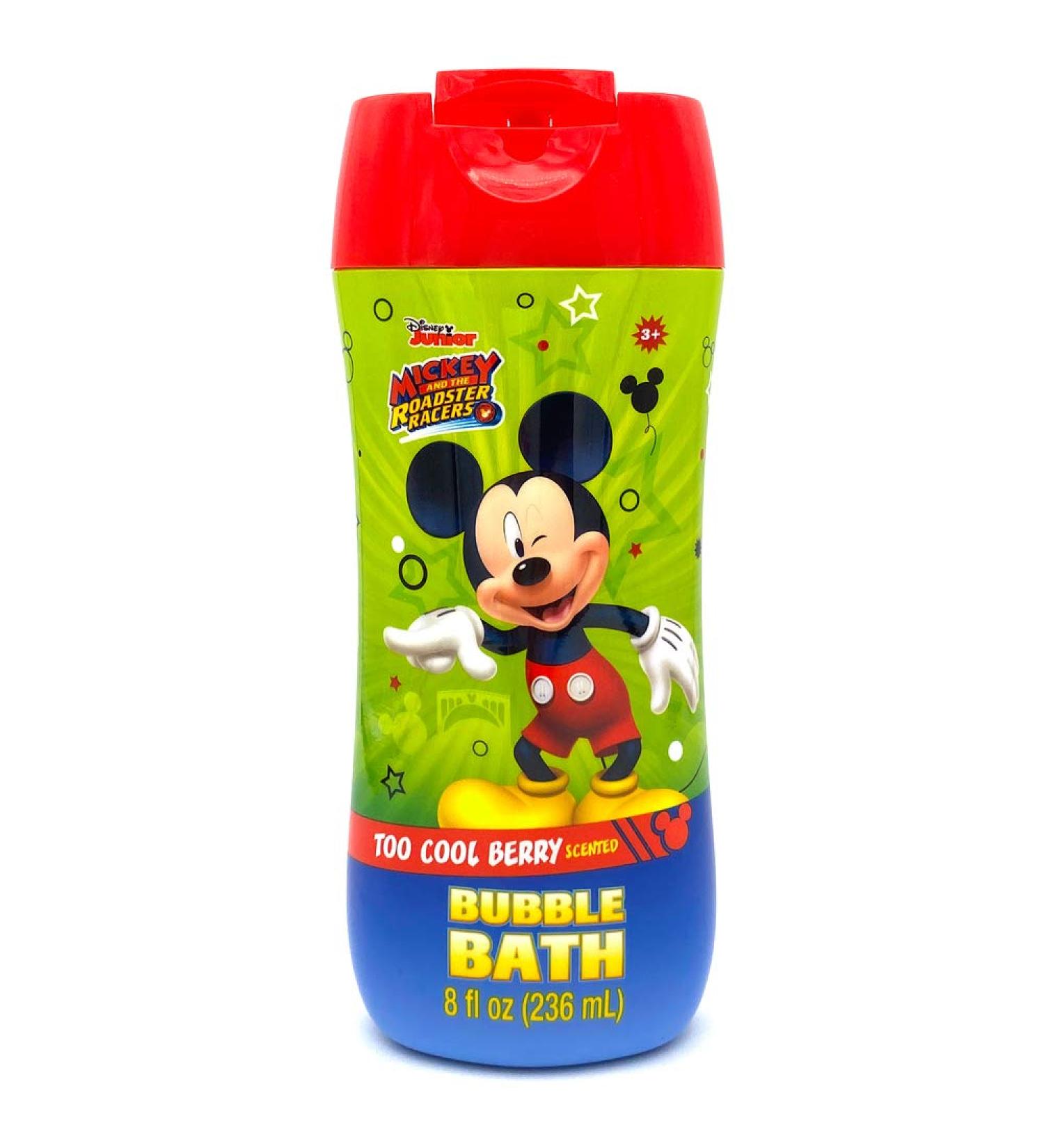 Mickey Mouse Bubble Bath 8 oz - Too Cool Berry Scent | Non-Toxic, Parabens & BPA Free - Buy Online on GoSupps.com
