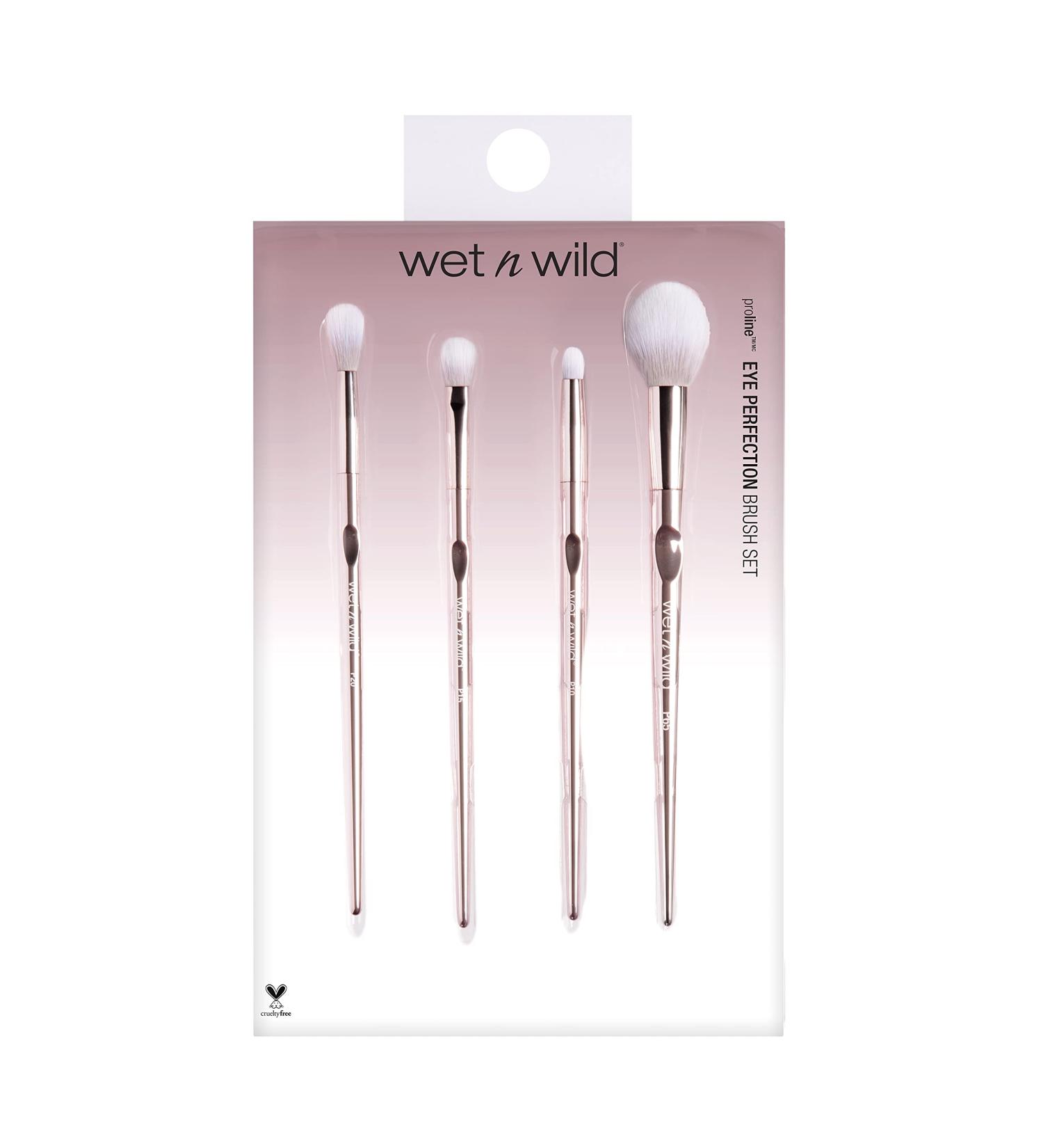 Buy Wet N Wild Pro Brush Line Fluffy Blending Set B-4 | 4-Piece Makeup Brush Set | International Shipping - Buy Online on GoSupps.com