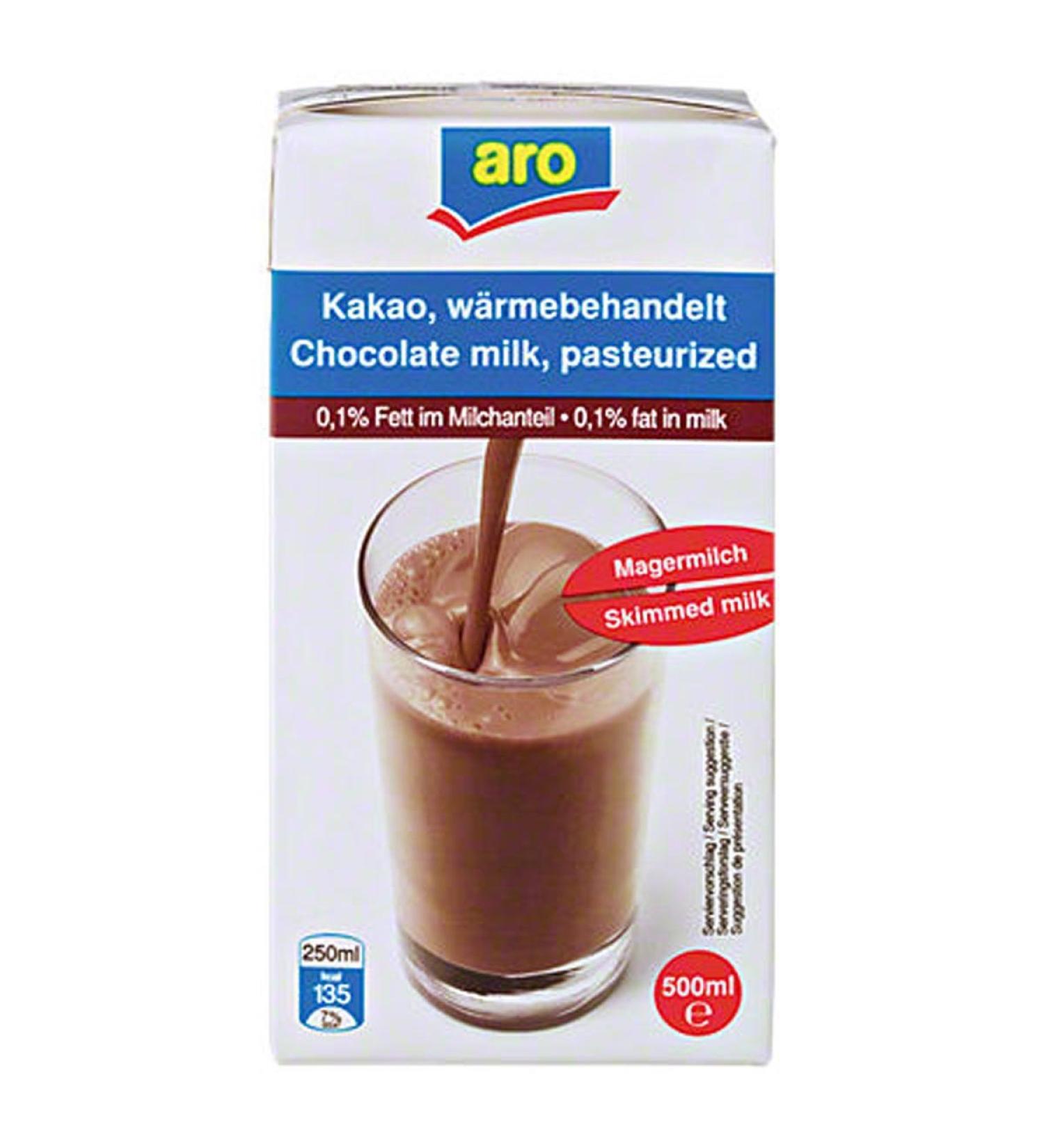 Aro Cacao heat-treated 0.1% fat 20 x 500 ml