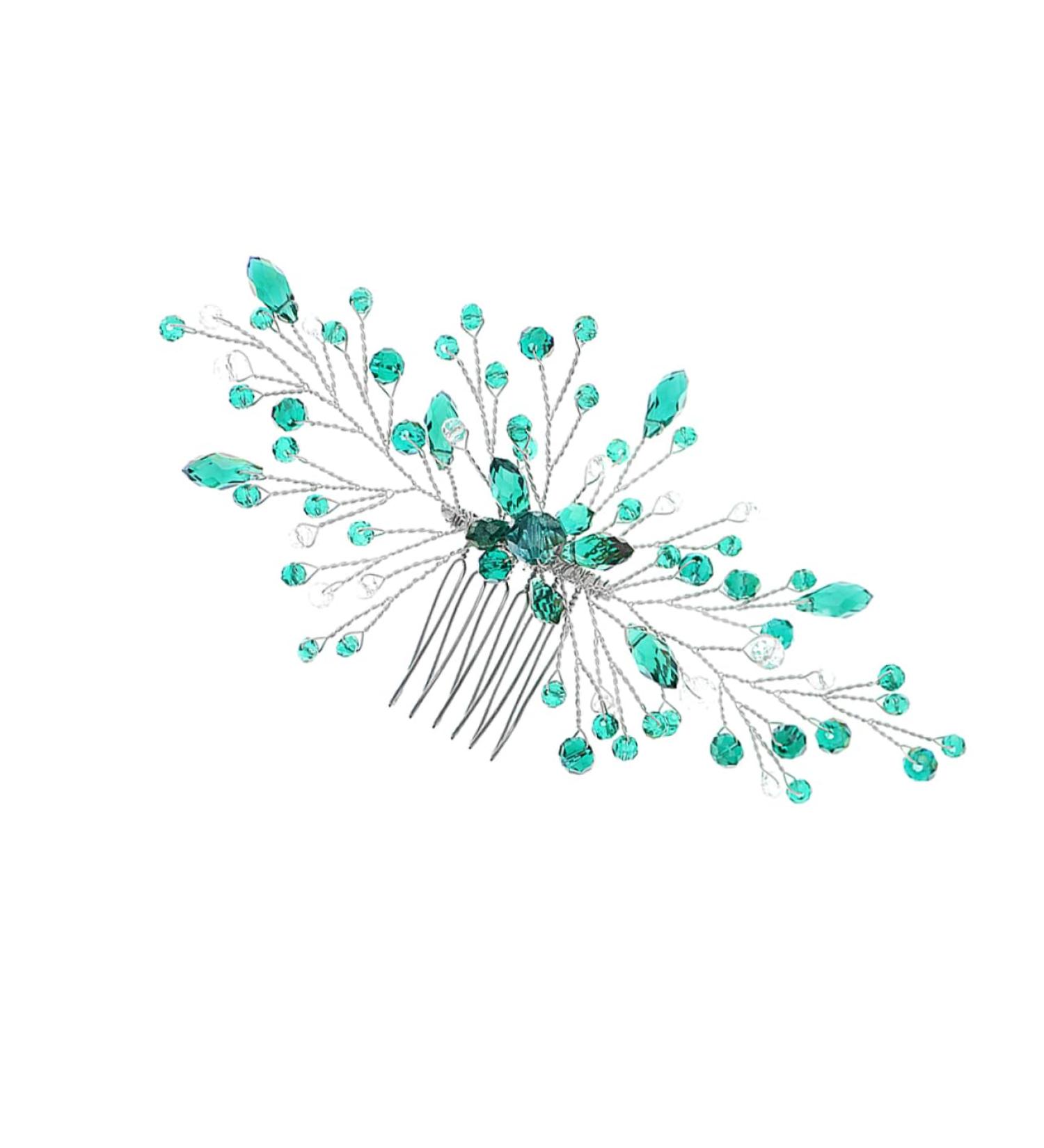 SKISUNO Bridal Rhinestone Comb Bridal Hair Accessories Wedding Hair Accessories for Brides Wedding Jewelry Wedding Hairpin for Bridal Wedding Hair Comb Bridal Hair Clip Bridal Hair Comb - Buy Online on GoSupps.com