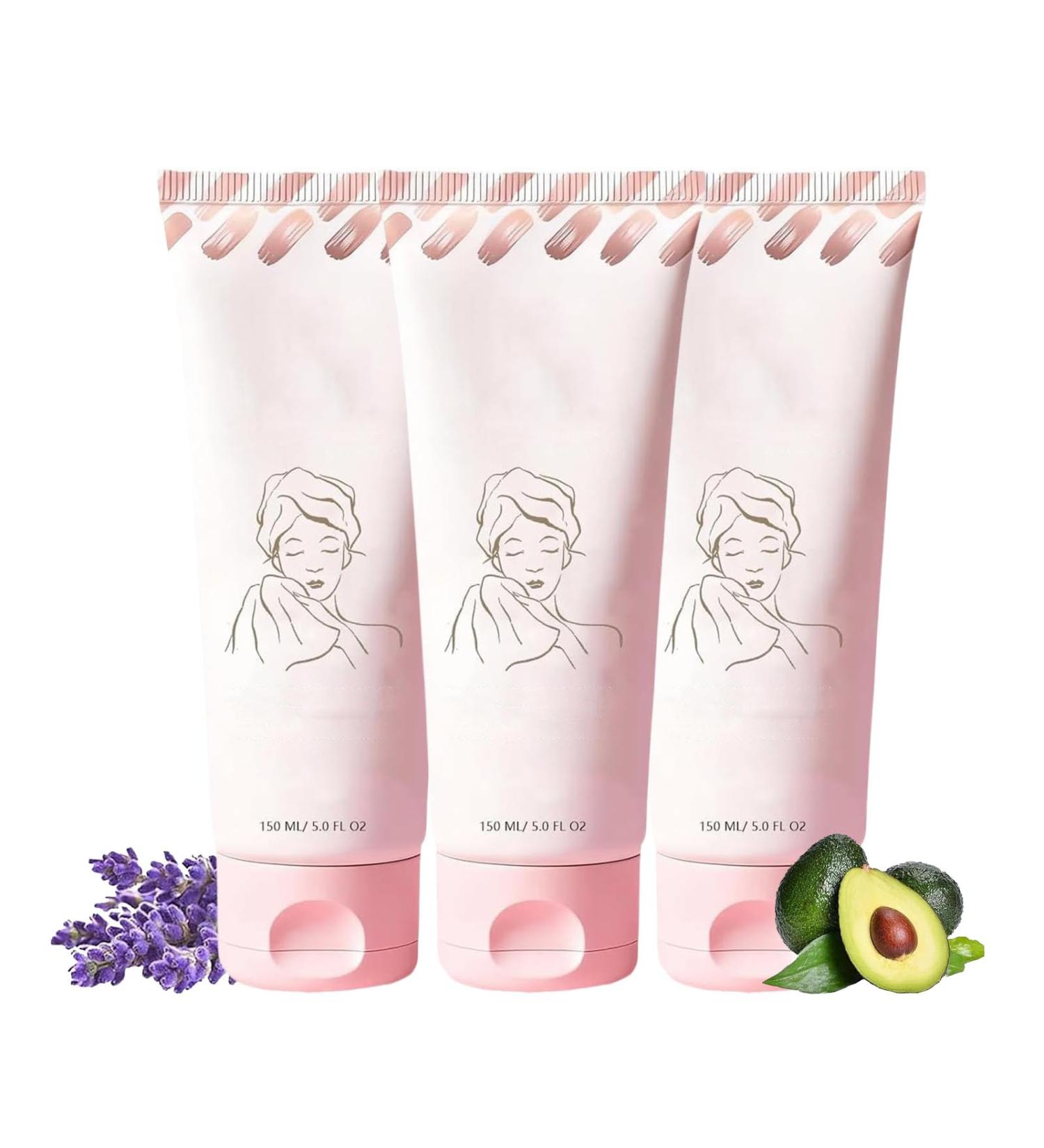 JIAOY Hair removal cream without shaving fast and gentle removal from the body for sensitive skin moisturizes and cares for the skin makes it smooth and soft on legs arms 3 pieces 3 pieces - Buy Online on GoSupps.com