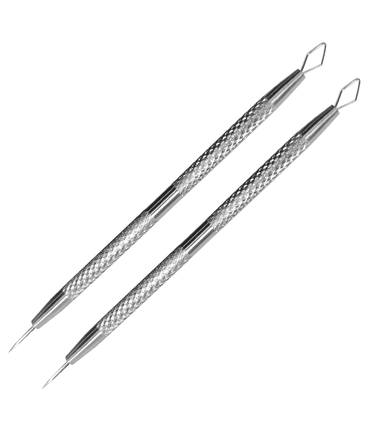 2-in-1 Facial Milia & Whitehead Extractor Tool for Pimple Acne Removal - 2pcs - Buy Online on GoSupps.com