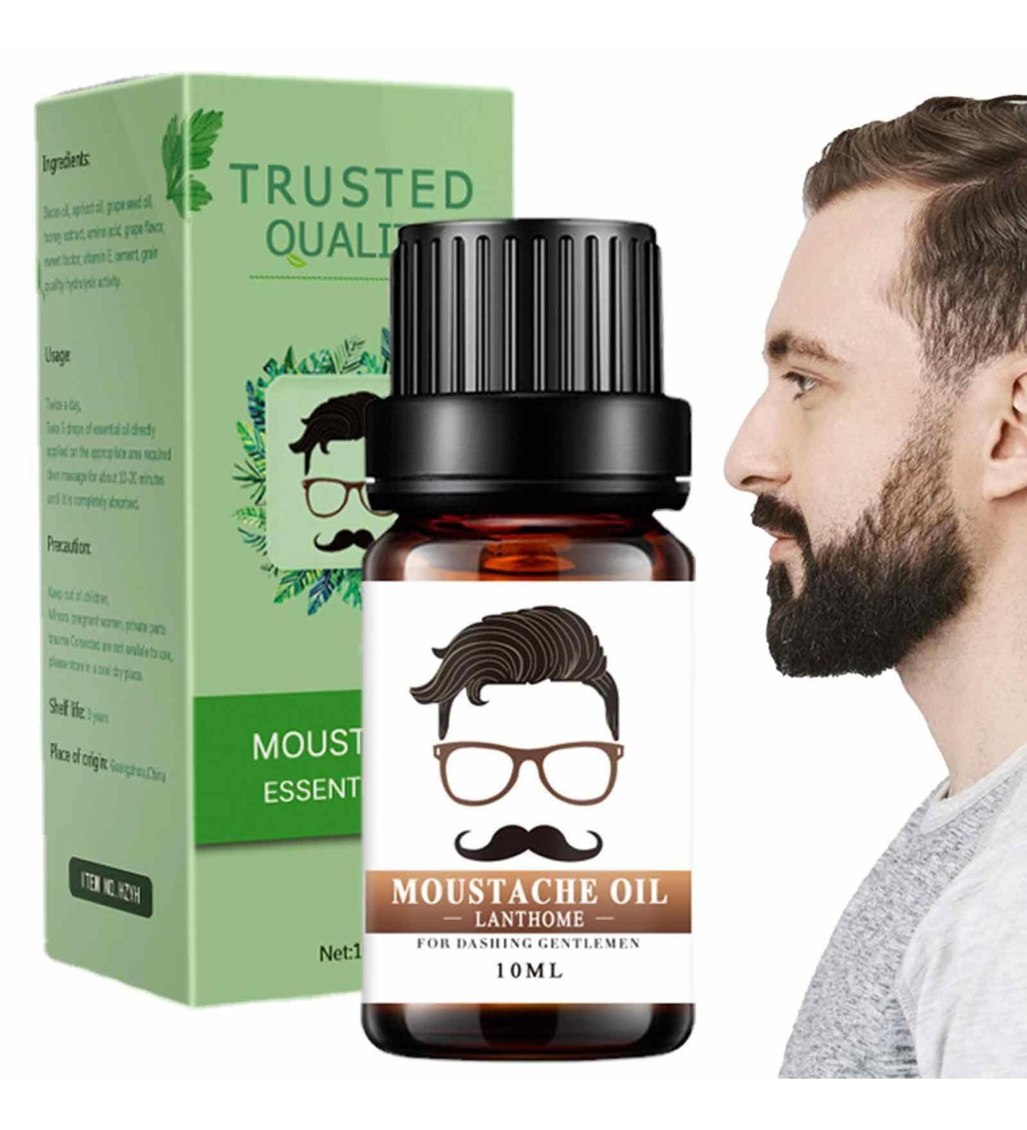 Cypeason BartWachtum Oil - 10ml Natural Beard Care Conditioner & Balm for Growth Softening & Strengthening - Buy Online on GoSupps.com