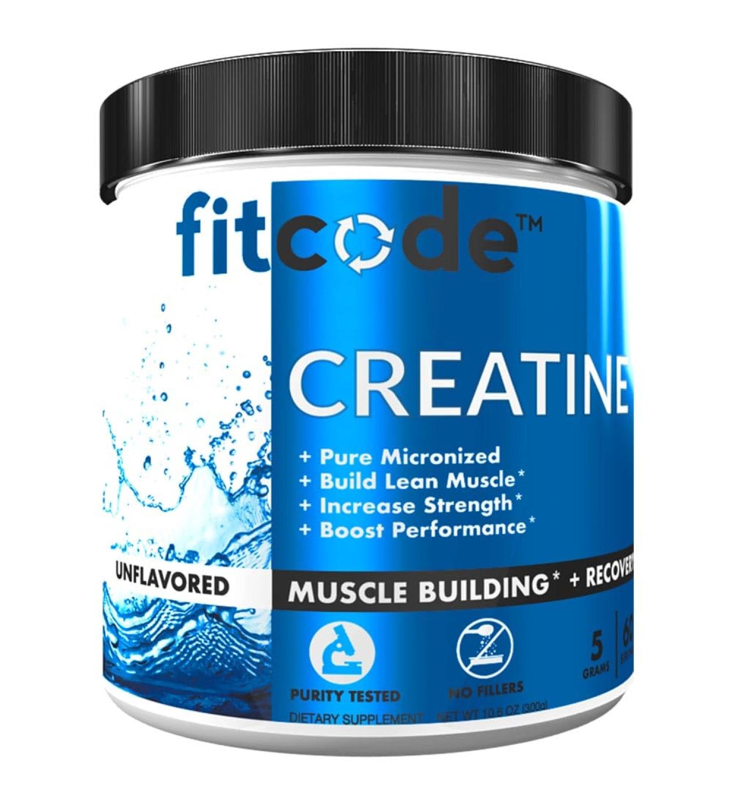 Buy Pure Micronized Creatine Monohydrate - 5g for Muscle Building & Recovery | Unflavored Powder 60 Servings - International Shipping - Buy Online on GoSupps.com