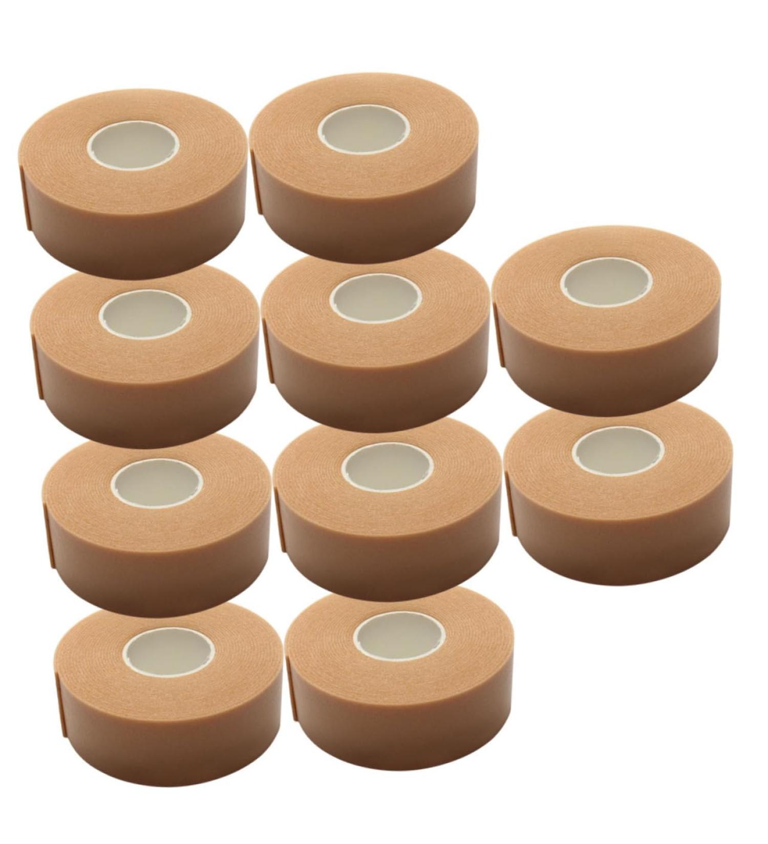 Angoily 10 Rolls Eyelash Tape Eyelash Grafting Tape Lash Tapes for Eyelash Mascara Tool Adhesive Fabric Lash Tape White Out Tape Makeup Adhesive Tape Foam Follow up - Buy Online on GoSupps.com