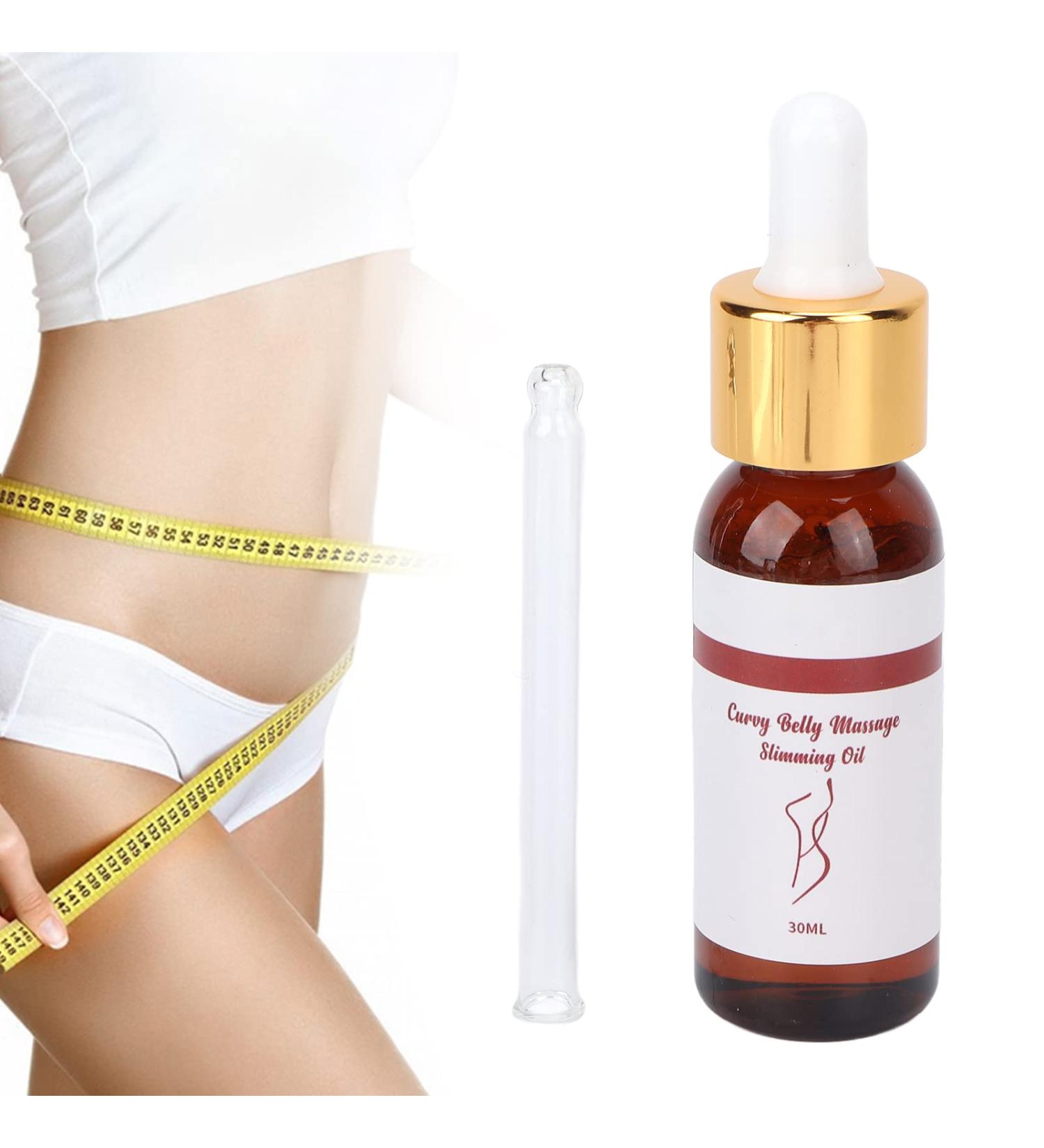 Body-Shaping Massage Oil | Weight Loss Slimming Oil for Waist Legs Stomach & Arms | Essential Oil for Fat Reduction & Abdominal Shaping - Buy Online on GoSupps.com