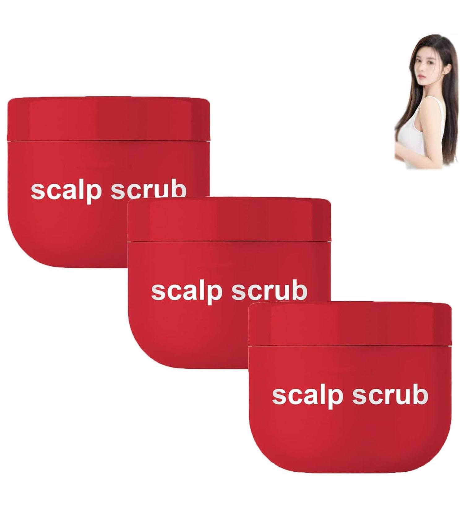 Gommage du cuir chevelu l'huile d'avocat traitement exfoliant pour le cuir chevelu nettoyage en profondeur en douceur cheveux confortables et croissance plus paisse et plus forte. 3PC - Buy Online on GoSupps.com