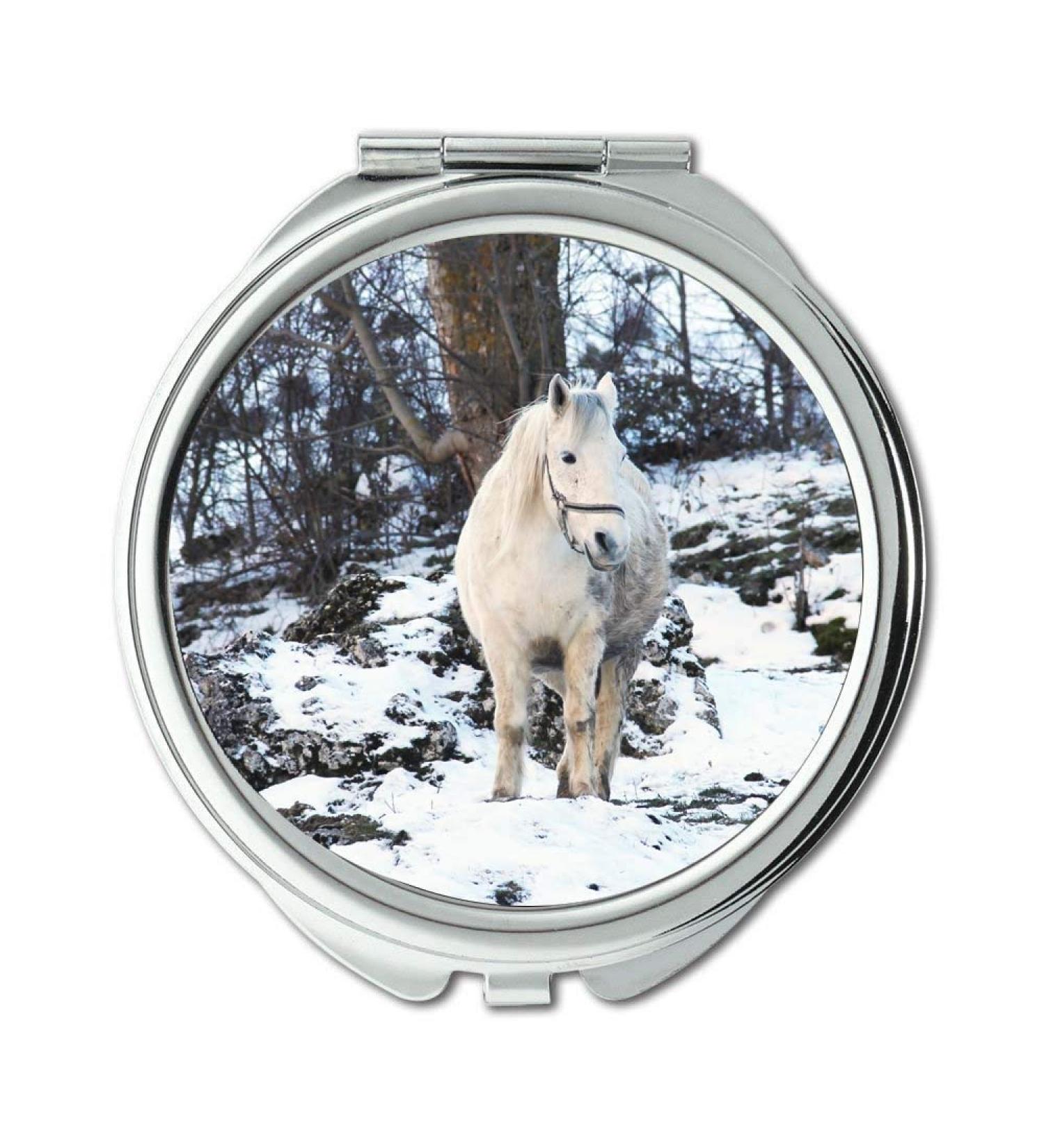 YENDOSTEEN Mirror Compact Mirror animal cold horse pocket mirror portable mirror - Buy Online on GoSupps.com