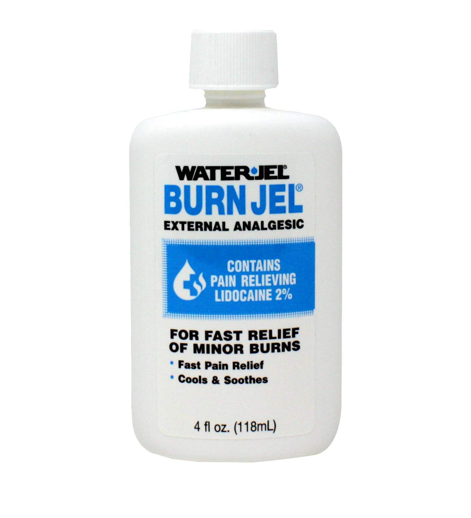 Water Jel Burn Jel 4 oz Squeeze Bottle - Minor Burn Relief Gel - Buy Online on GoSupps.com