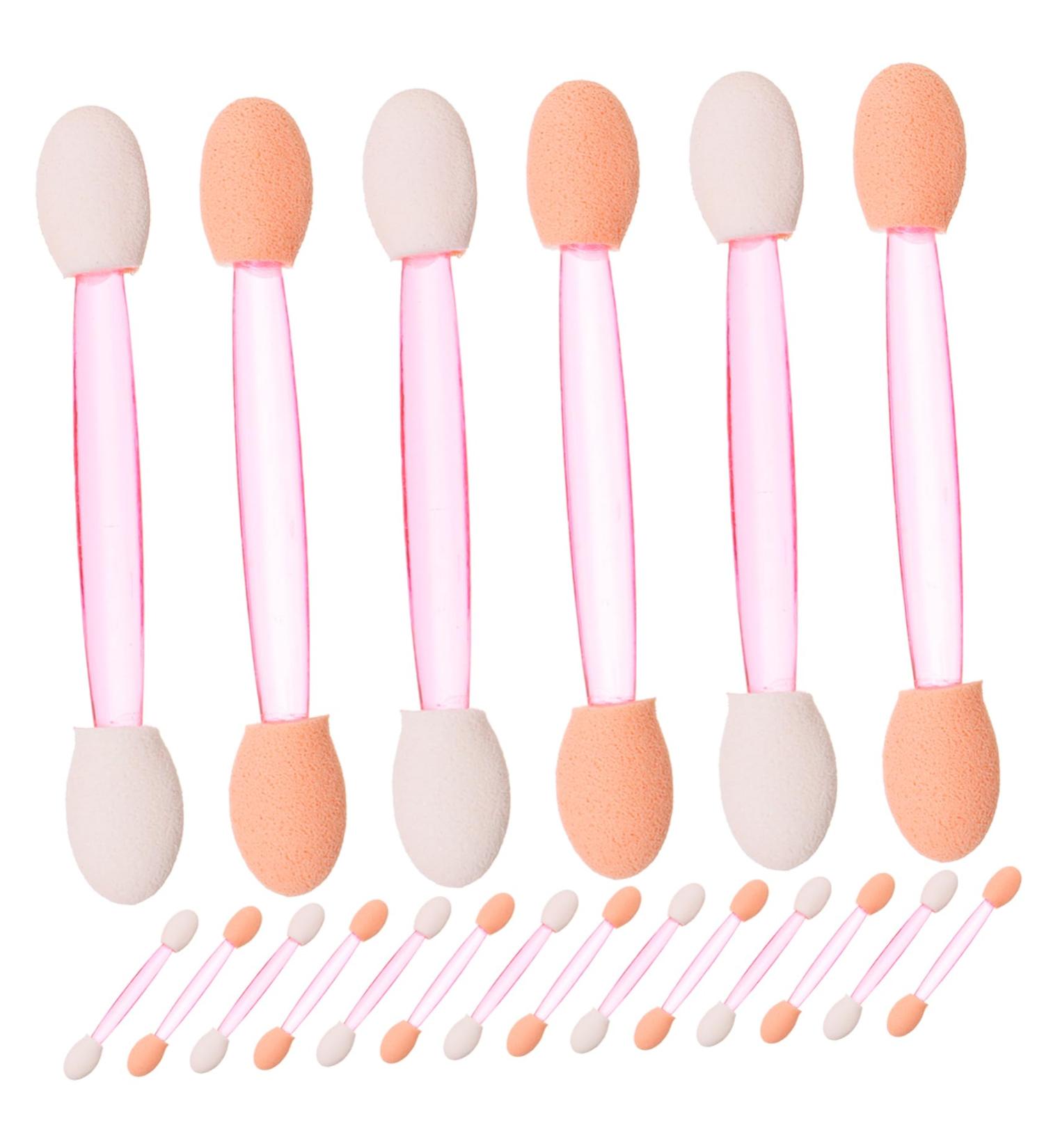 FOMIYES 100pcs Eye Shadow Stick Dual-side Eyeshadow Eyeliner Emulsion Woman Tool Pink Disposable - Buy Online on GoSupps.com