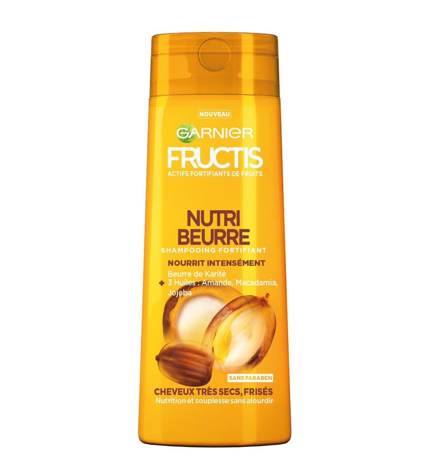 Garnier Fructis Color Resist Nutri Butter Fortifying Shampoo for Very Dry Frizzy Hair 250 ml
