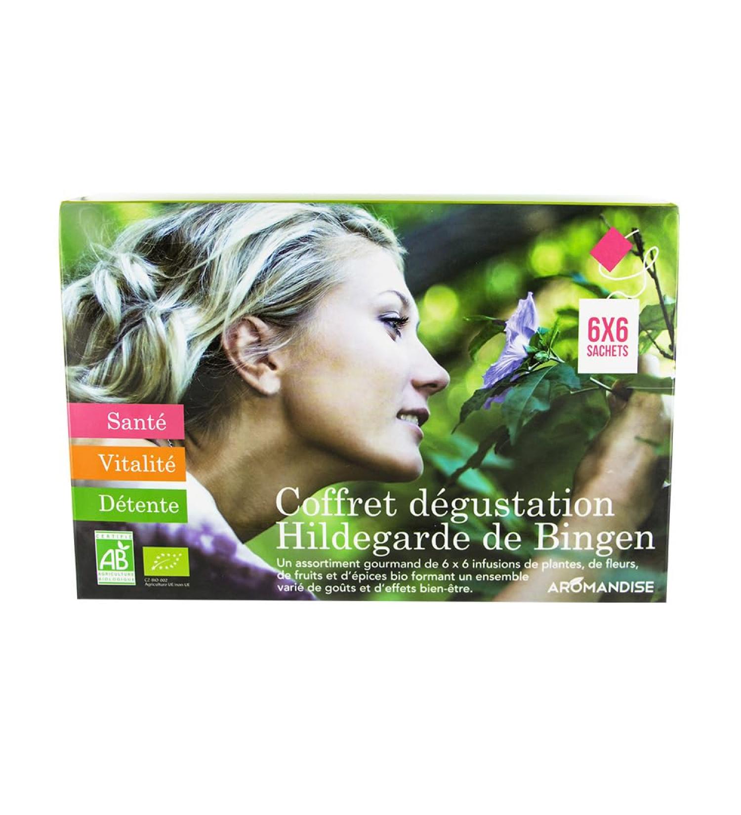 Aromandise Hildegard von Bingen Herbal Tea Discovery Set 36 sachets