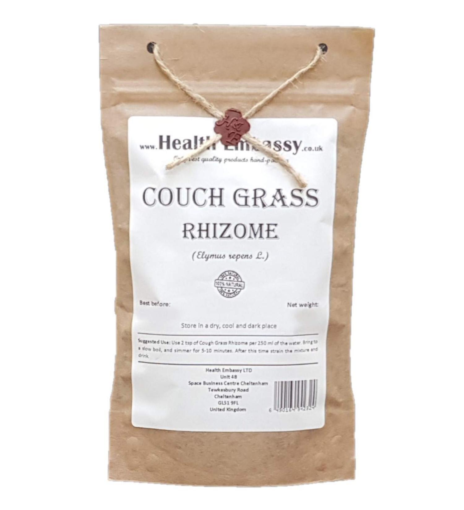 Couch Grass Rhizome Tea | Chiendent Rhizome Tisane | Elymus Repens | Health Embassy (50g) - Buy Online on GoSupps.com