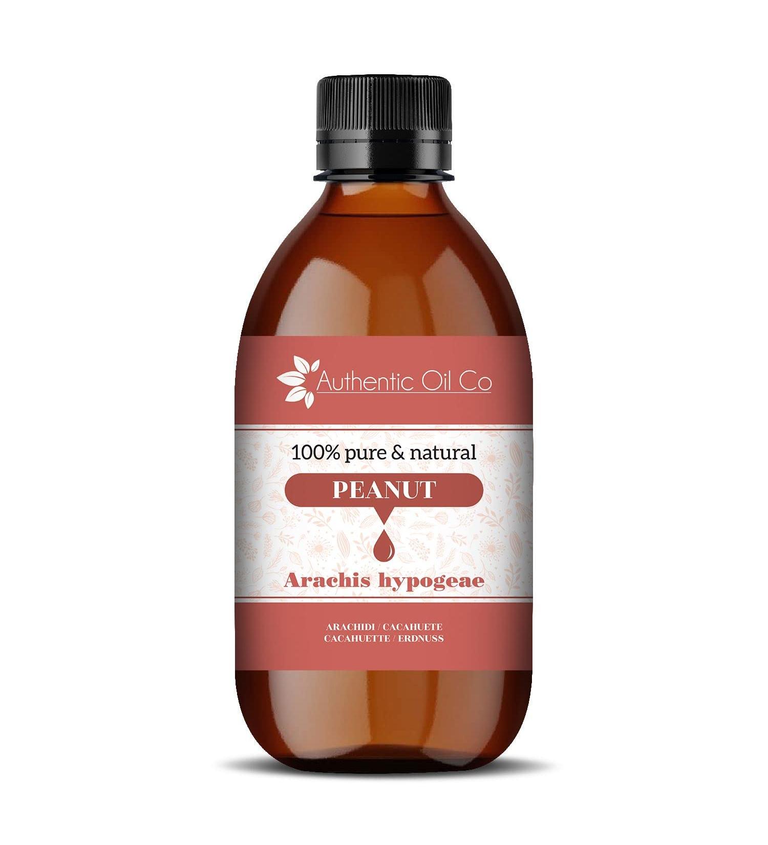 Peanut oil cold pressed pure and natural (500 ml) 500 ml (1 pack)