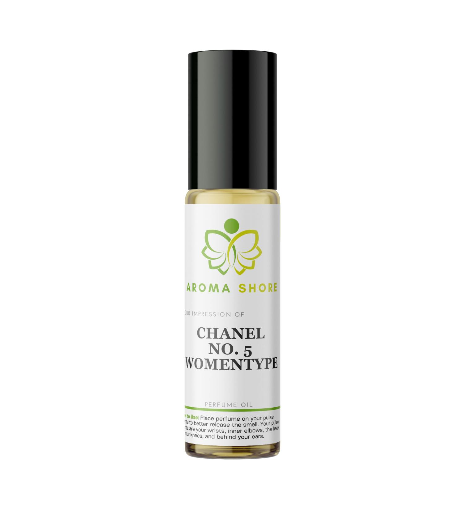 100% Pure Ch No 5 Inspired Perfume Oil - Uncut Body Oil for Women | International Shipping - Buy Online on GoSupps.com