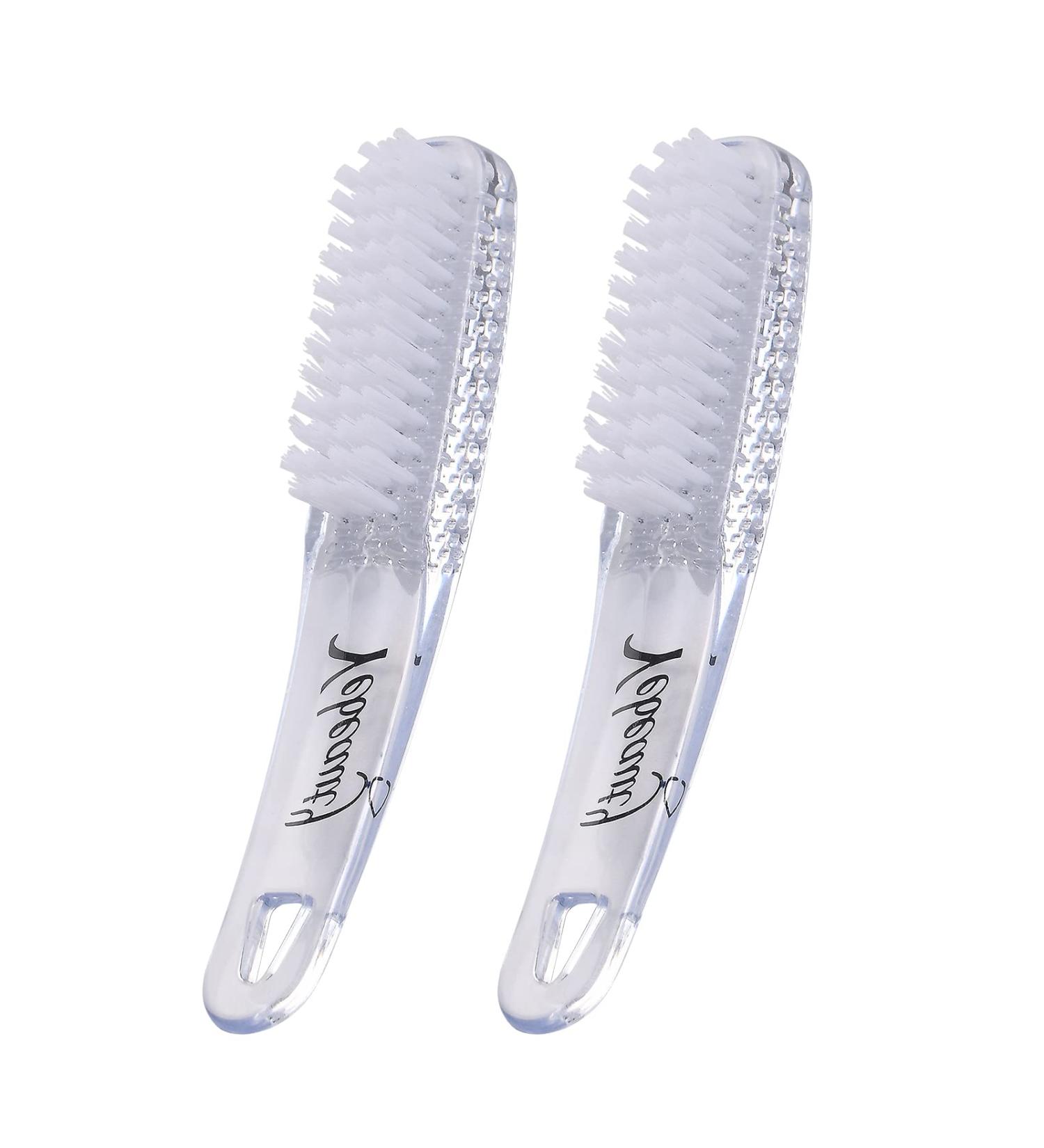 Yebeauty Nail Brush - 2 Pack Fingernail Cleaning Brushes for Hand and Toes with Case - Pedicure Scrubber - Buy Online on GoSupps.com