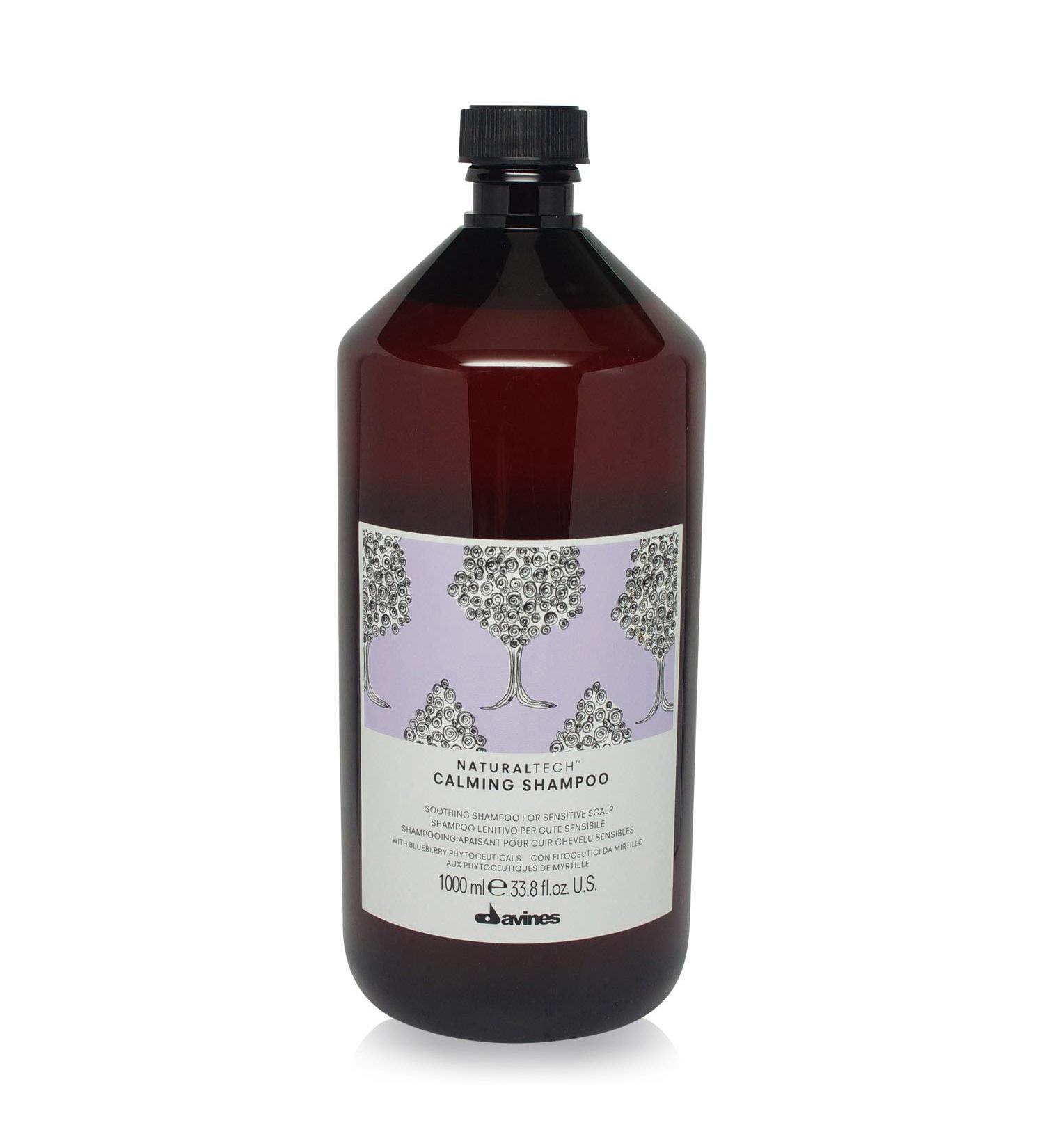 Davines Naturaltech Calming Shampoo 1000 ml 100 ml aromatic 1 l (Pack of 1)