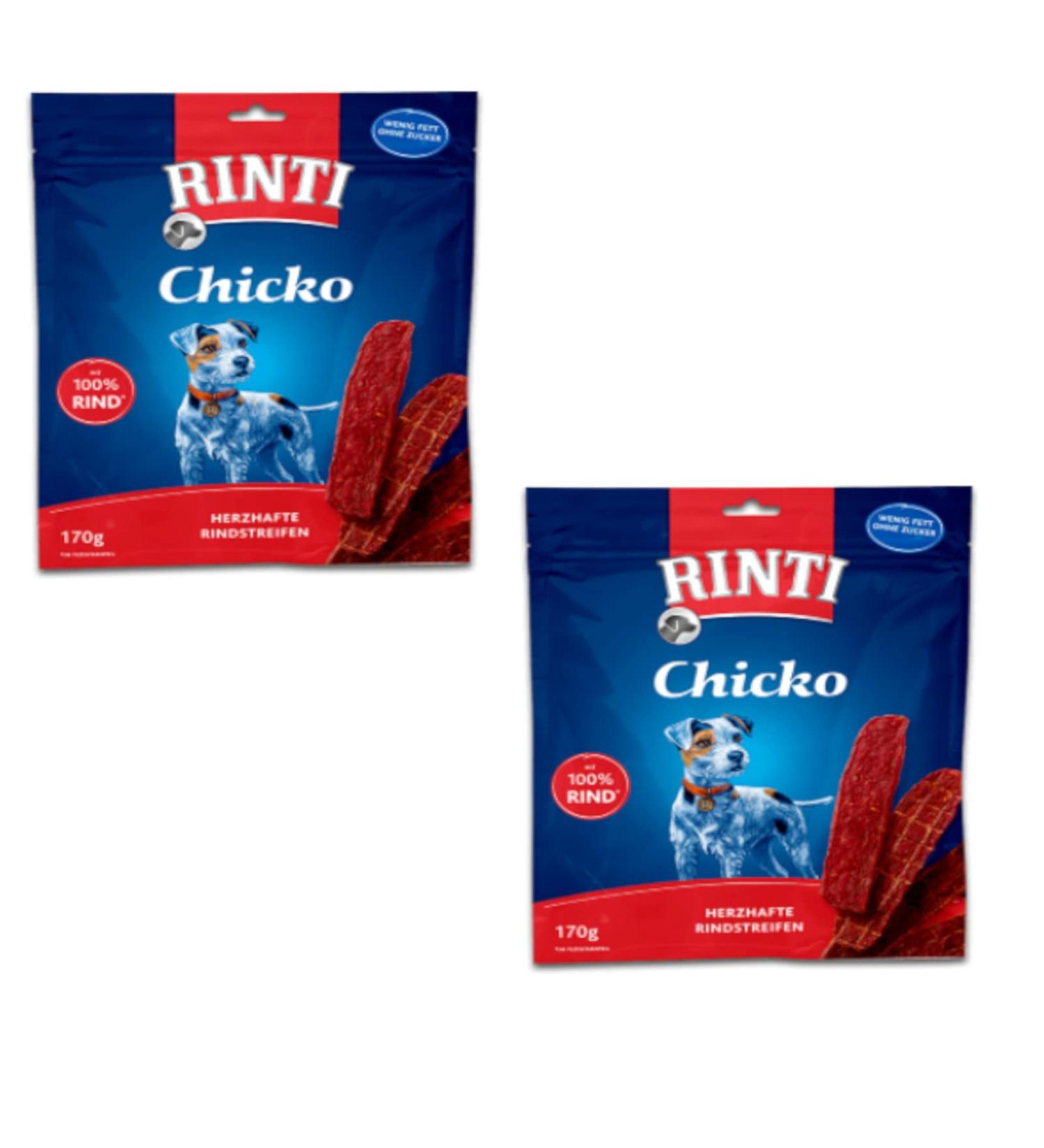Rinti Chicko Extra BEEF - Supplementary feed for dogs - Double pack - 2 x 170 g