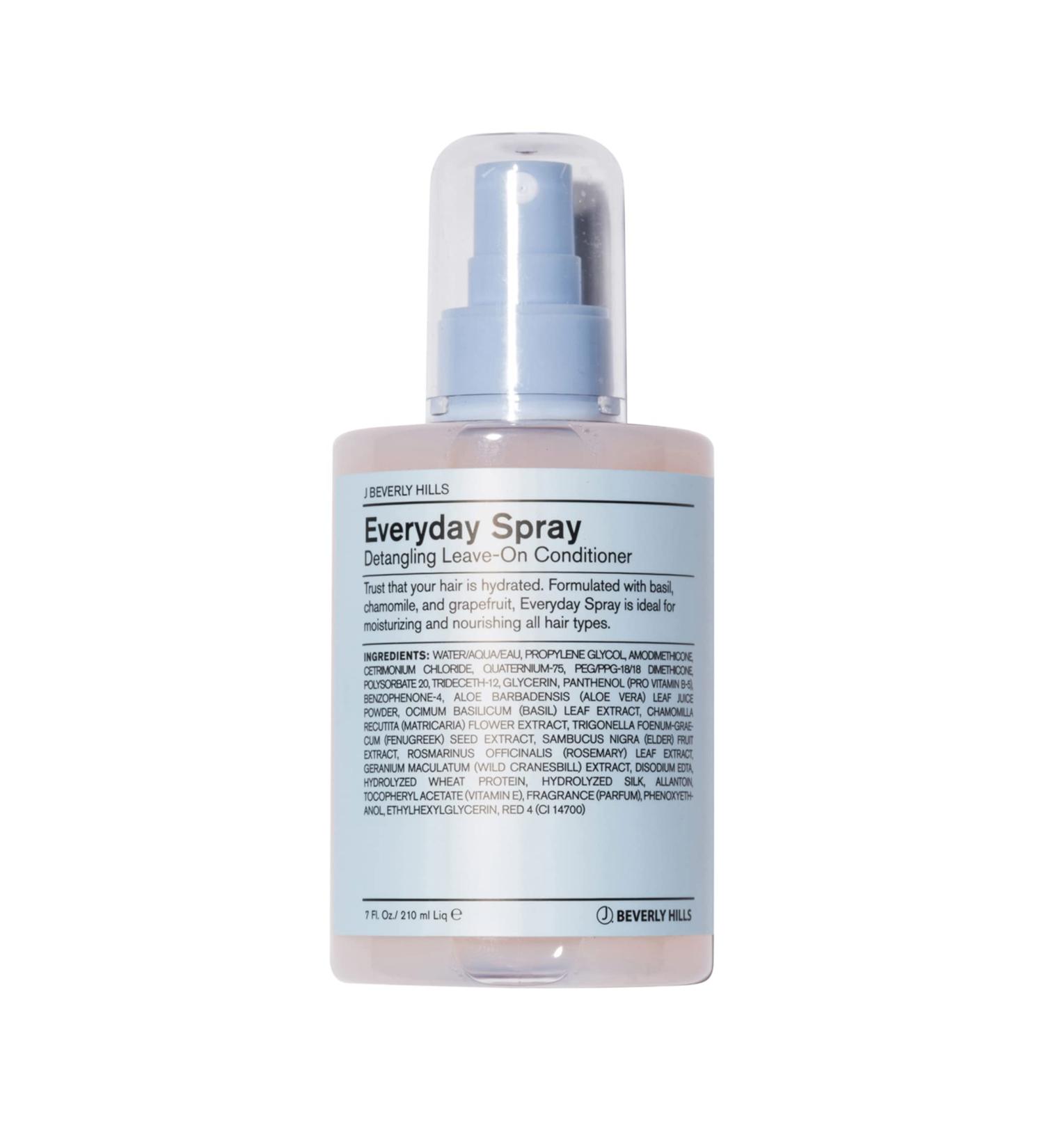 J Beverly Hills Blue Everyday Spray Leave-In Conditioner & Hair Detangler with Aloe Vera - 7 Oz | Buy Internationally - Buy Online on GoSupps.com