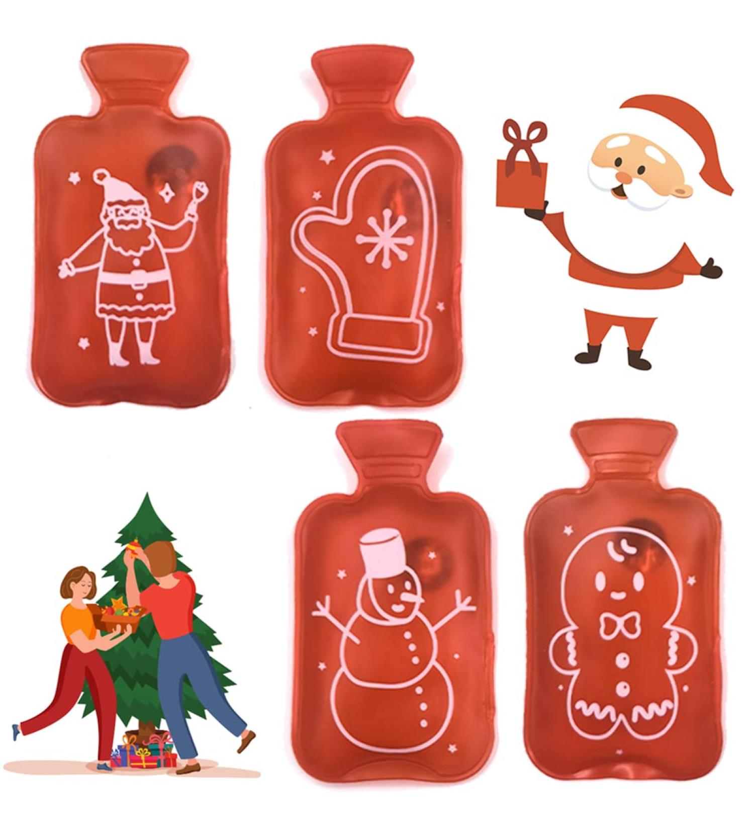 Christmas Style Reusable Pocket Hand Warmers - Instant Heat Packs for Pain Relief & Muscle Stiffness - Buy Online on GoSupps.com