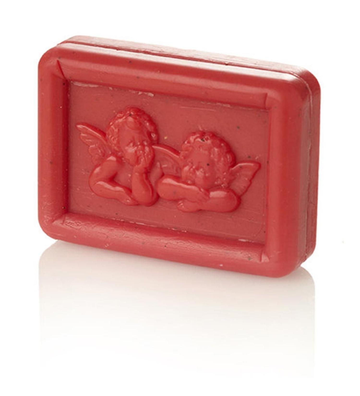 Hansen GmbH Ovis Sheep Milk Soap Square 2 Angels Winter Orange 100 g