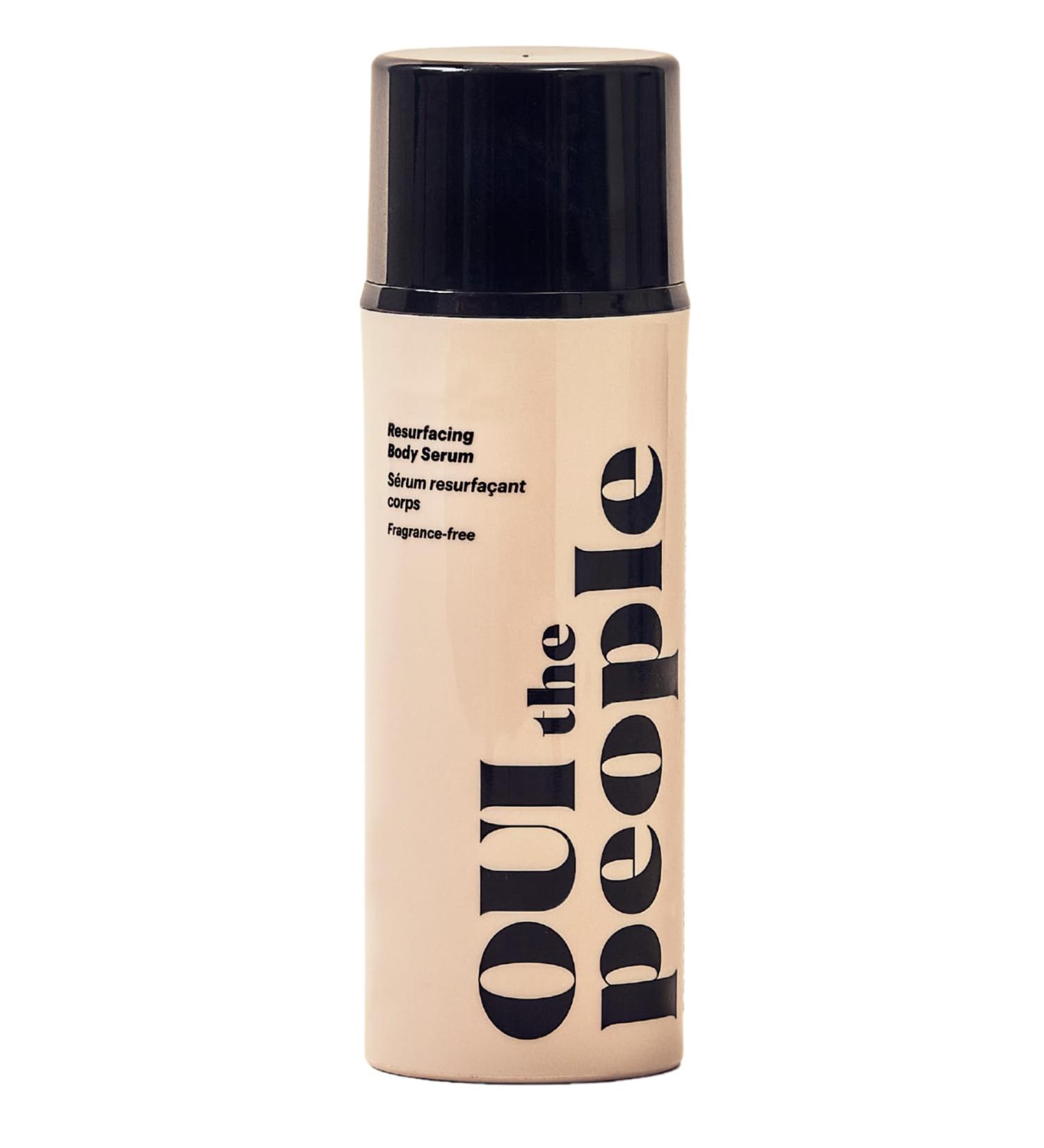 OUI the People Resurfacing Body Serum - AHA BHA & PHA Exfoliator for Smoother Skin - 3.3 oz | Overnight Dead Skin Cell Remover & Pore Unclogger - Buy Online on GoSupps.com
