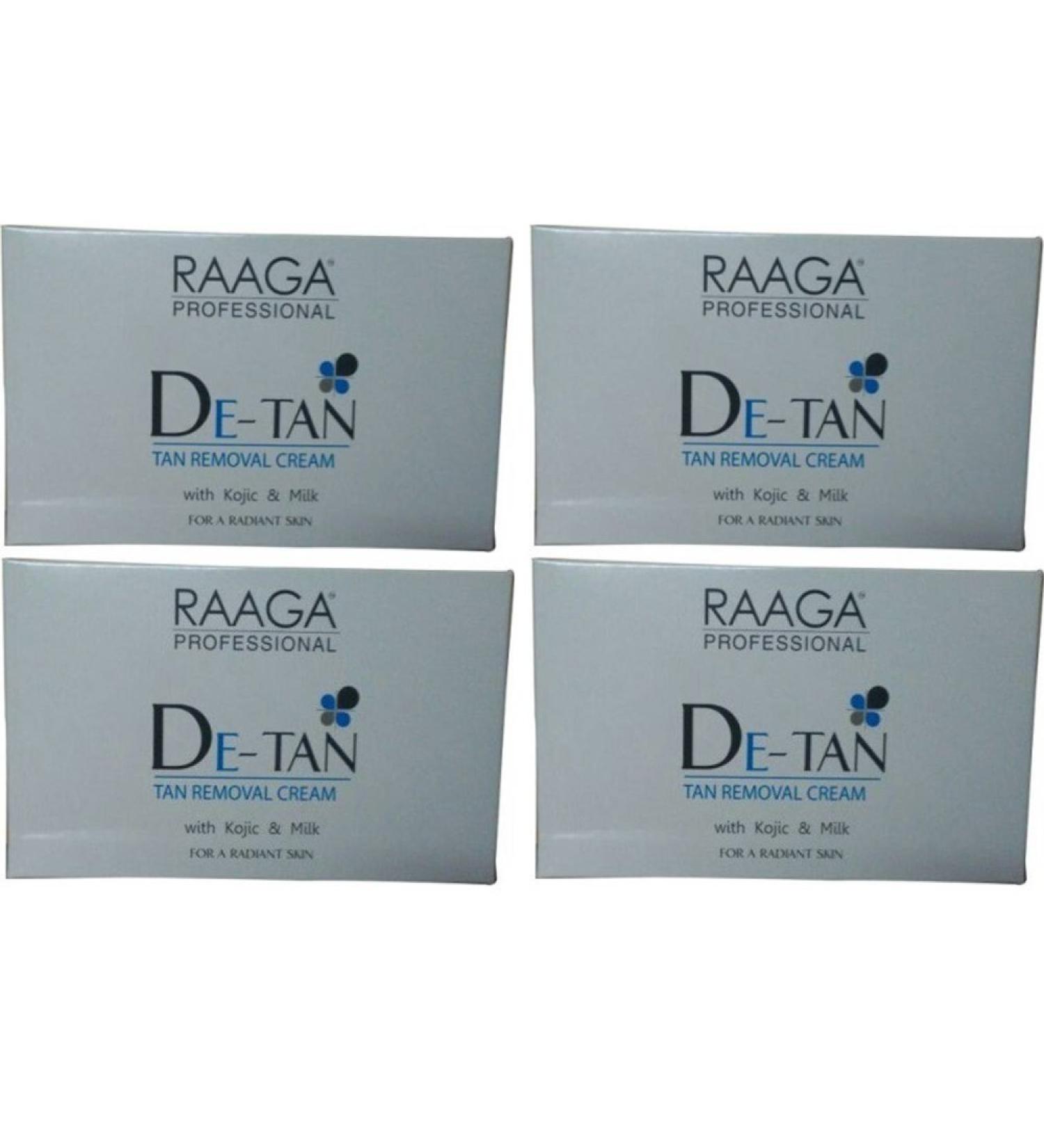 Raaga Professional Lot de 4 cr mes d bronzantes