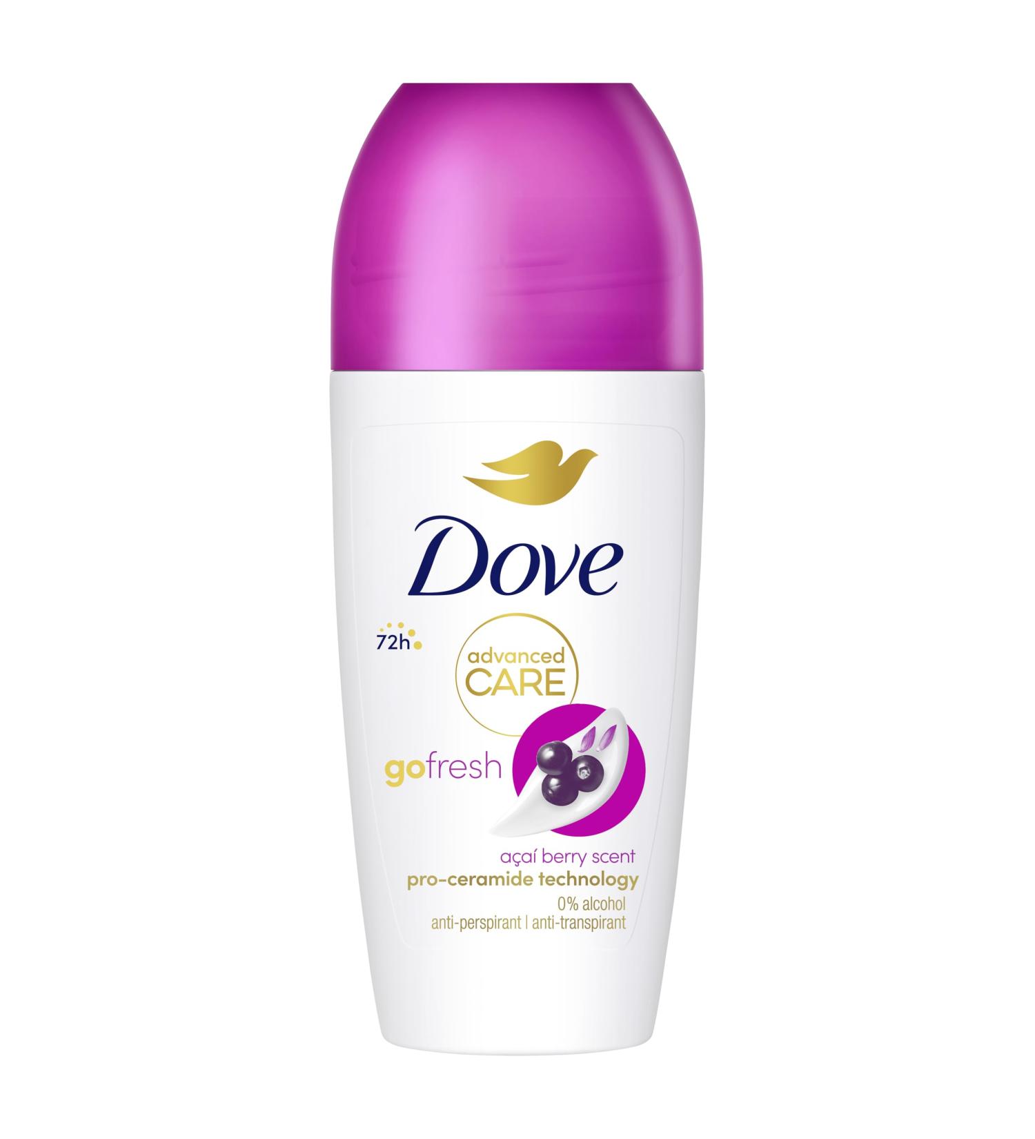  Dove Dove A ai Advanced Care Roll On Deodorant Anti-Perspirant Deodorant Delicate Formula With Triple Action Moisturizing Protection Up To 48 Hours Deodorant For Men And Women 6 Pieces Of 50ml - Buy Online on GoSupps.com