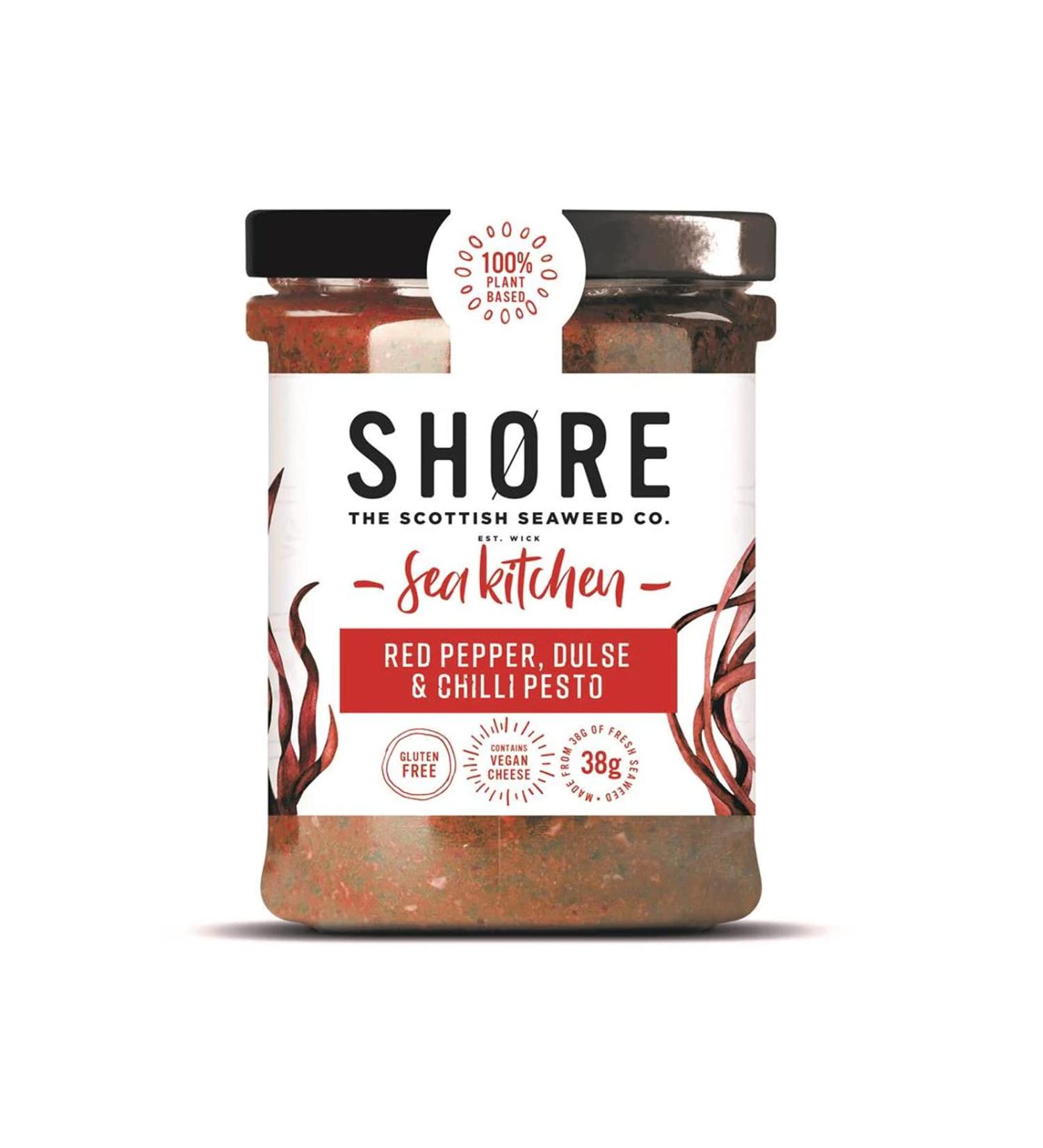 Shore Red Pepper & Dulse Seaweed Pesto 180g