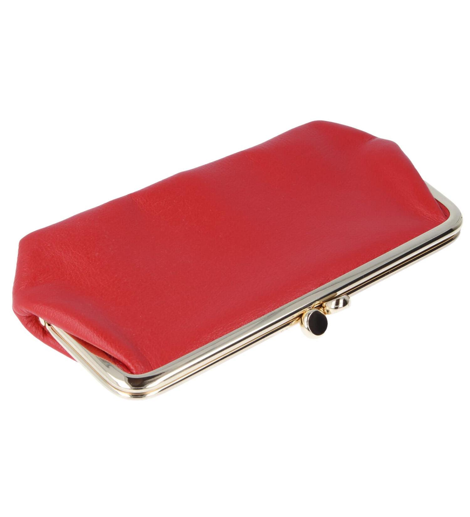 Paule & Knopf JUDITH Elegant Faux Leather Bag Case - Red | Stylish Design & Practical Snap Closure | International Shipping Available - Buy Online on GoSupps.com