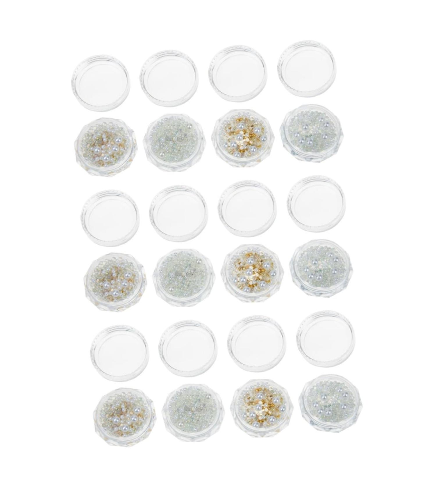 POPETPOP 12 Boxes Home Crafts Decor Flowers Decor Light House Decorations for Home Floral Decor Nail White Silk Ribbon Decorative Pearl Decoration for Home Mix Resin Ballet Shoes - Buy Online on GoSupps.com
