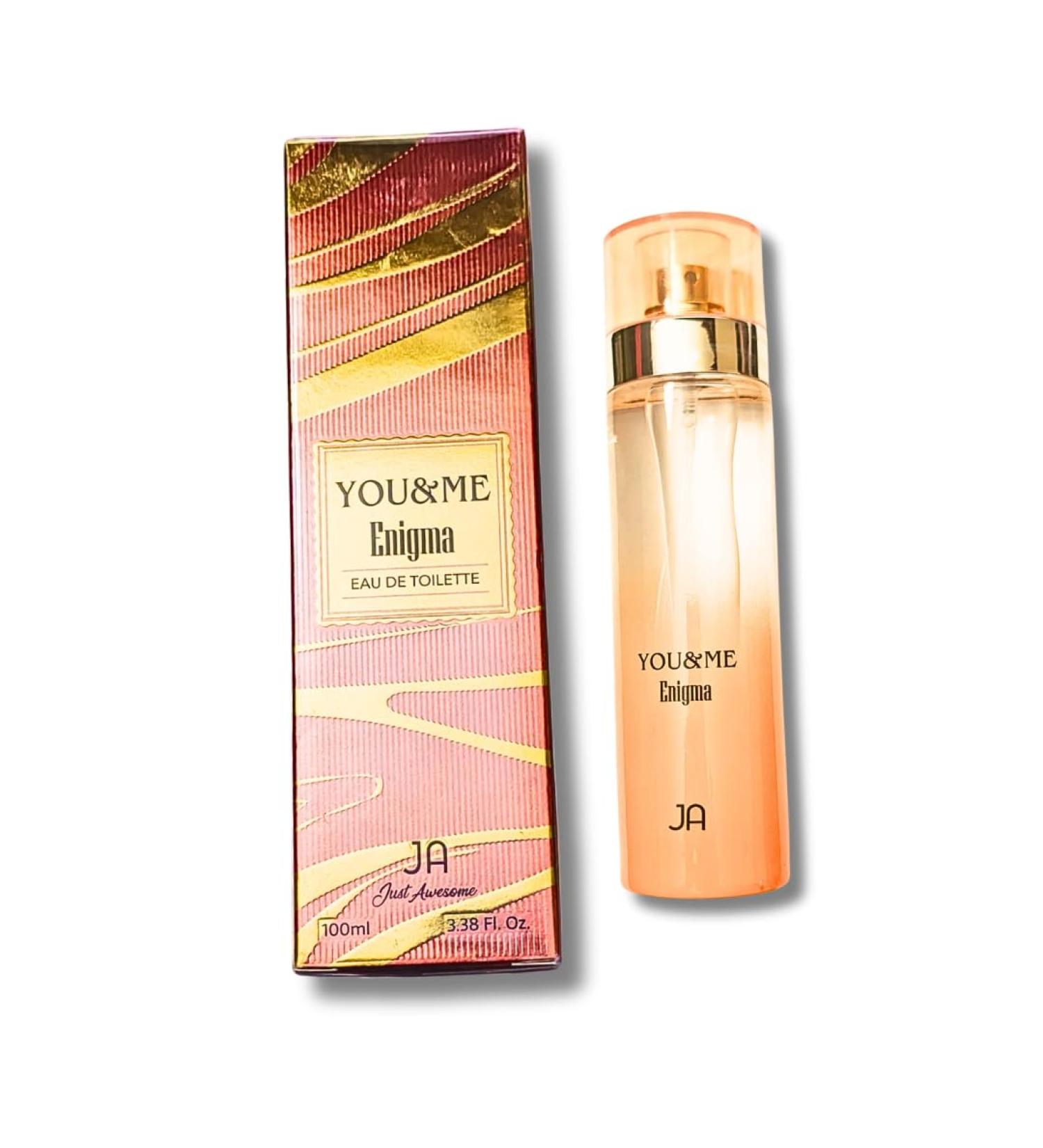 YOU & ME ENIGMA POUR FEMME EAU DE TOILETTE 3.38 FL. OZ. Amber Woody fragrance for women. - Buy Online on GoSupps.com