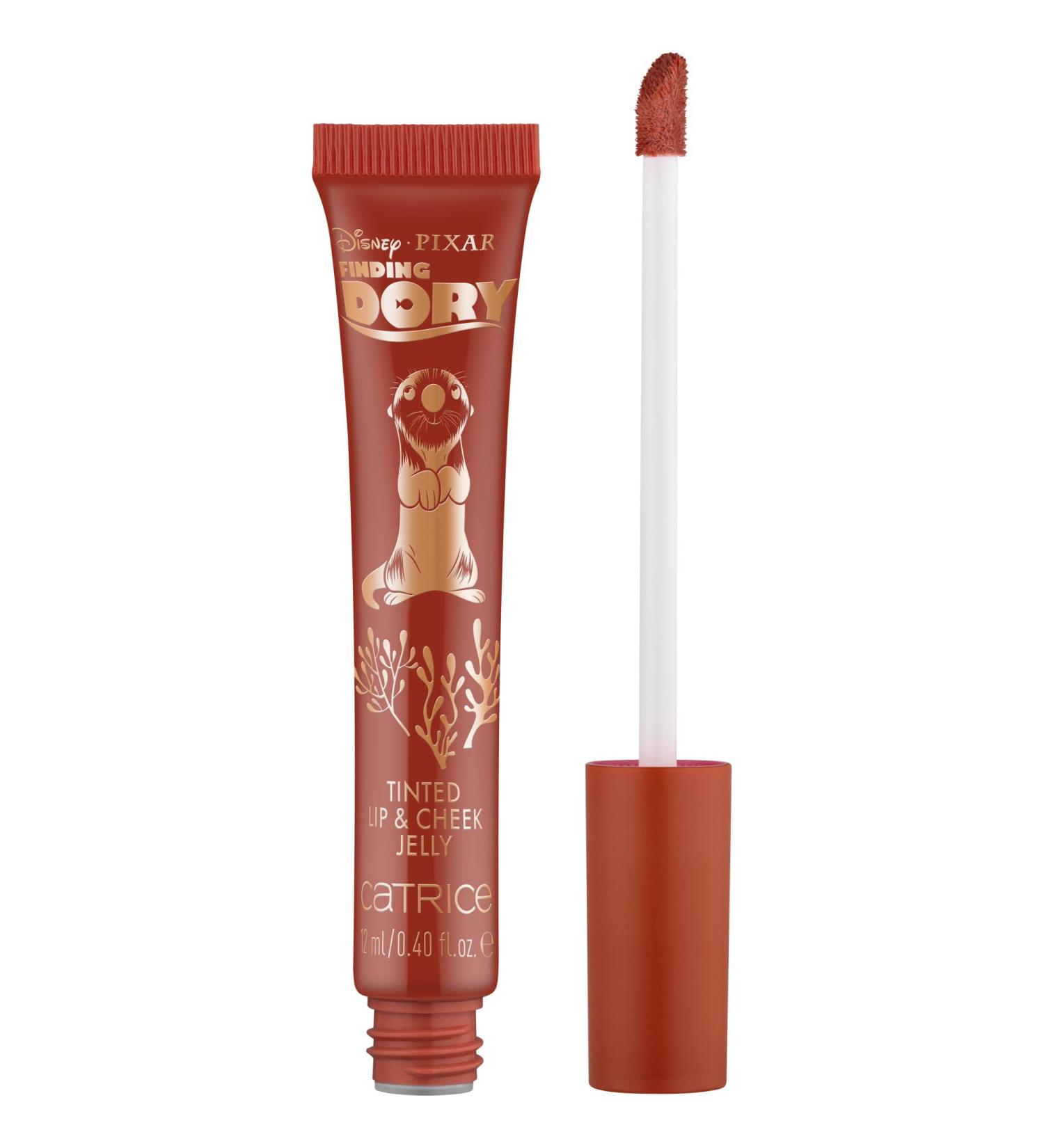 Catrice Cosmetics - Catrice Disney Pixar Finding Dory Tinted Lip and Cheek Jelly Gel Color-Adapting with Oils Natural Intense Color 12 ml - Buy Online on GoSupps.com