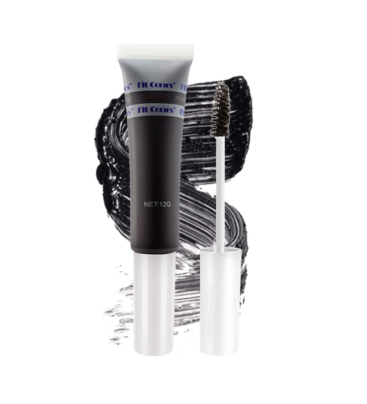 Waterproof Black Brow Gel - Long Lasting, Smudge-proof Eyebrow Mascara for Natural Fluffy Brows - 03 Black - Buy Online on GoSupps.com